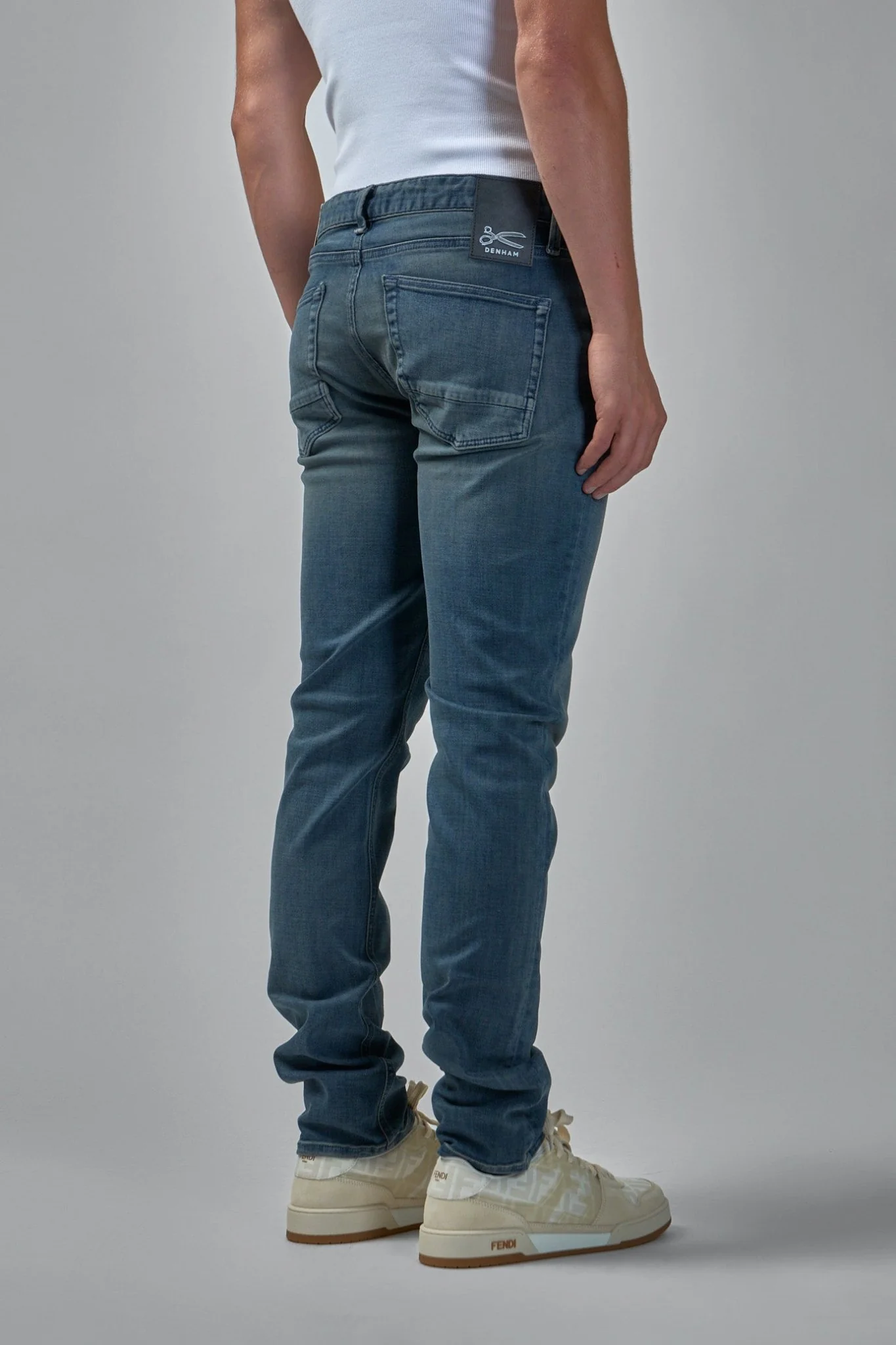 Razor LHSC Dark Blue - Slim Fit Stretch Jeans - Image 4