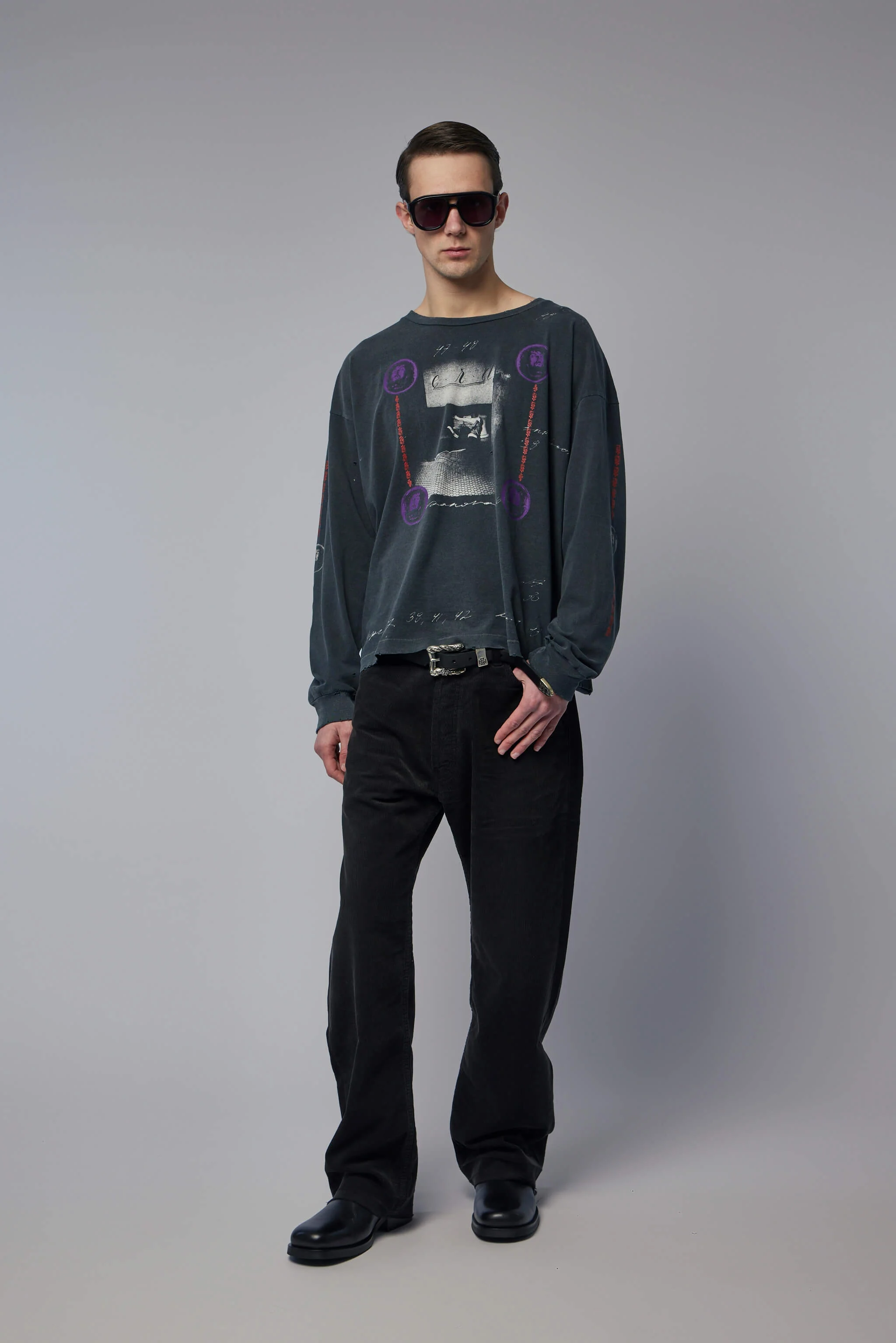 Bathroom Stall LS T-Shirt - Image 6