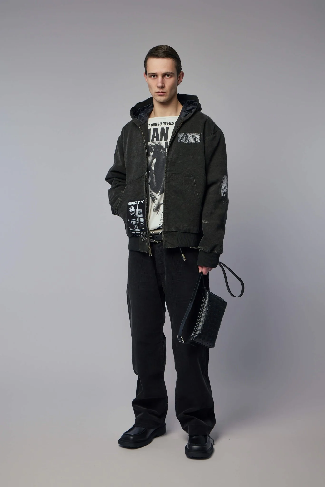 War Started Hooded Work Jacket - Image 9