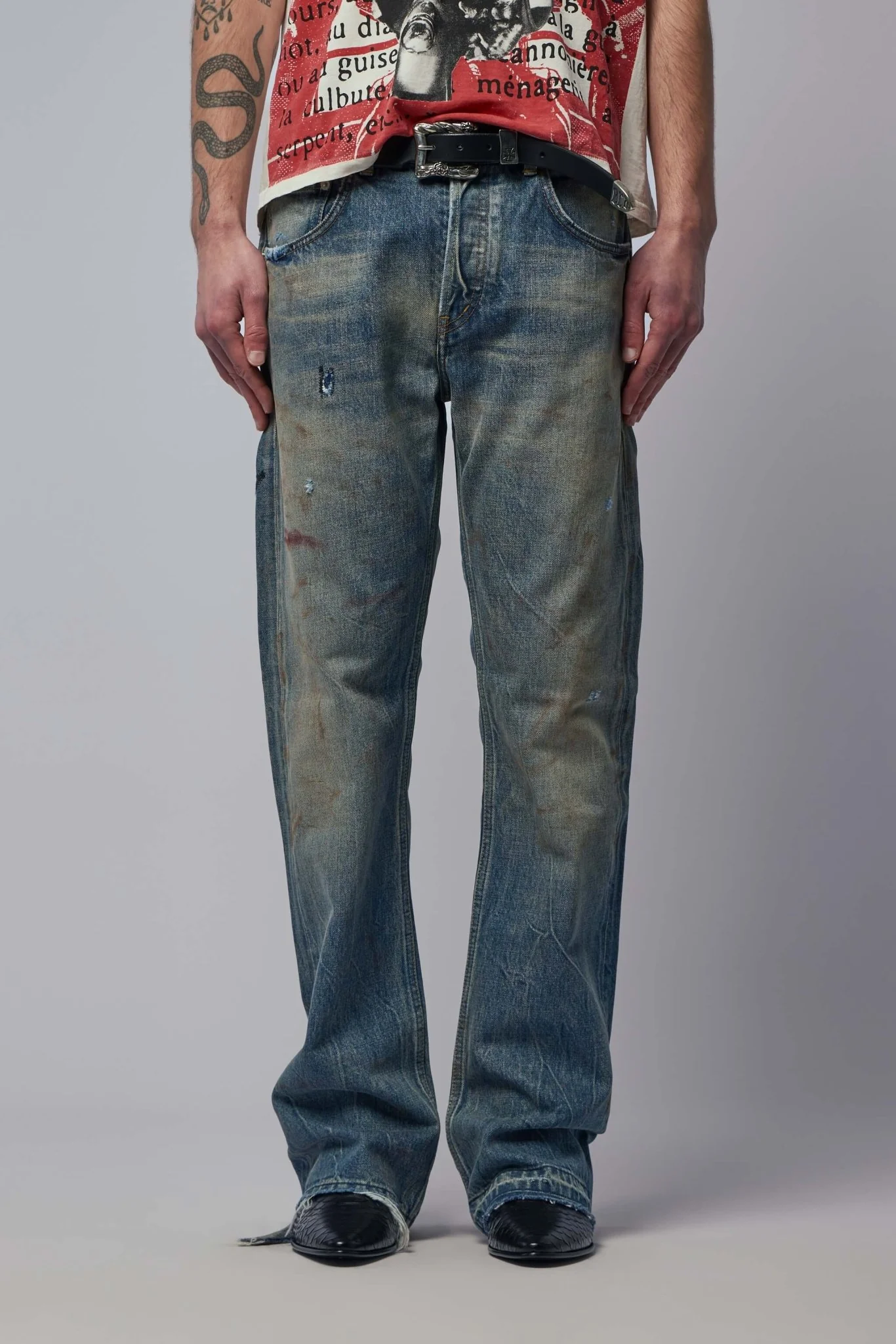 Elvis Texas Flare Jeans - Image 2