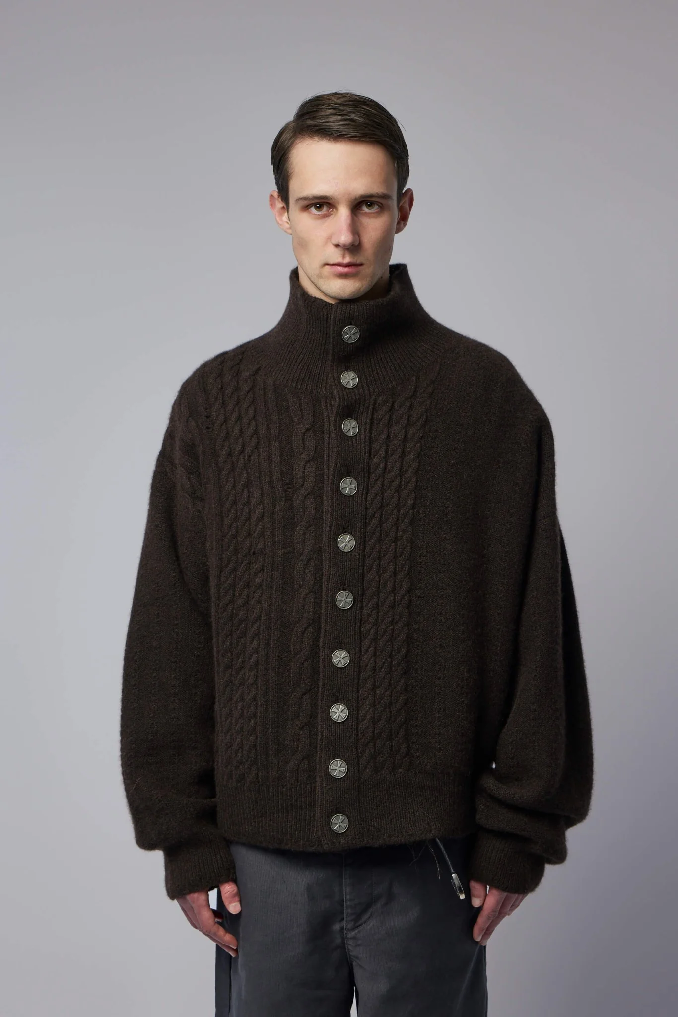 Button Down Turtleneck - Image 2