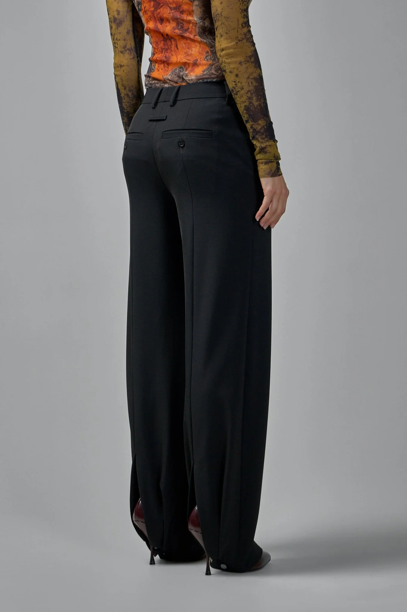 Tailoring Pants with Undershoe Straps - Image 3