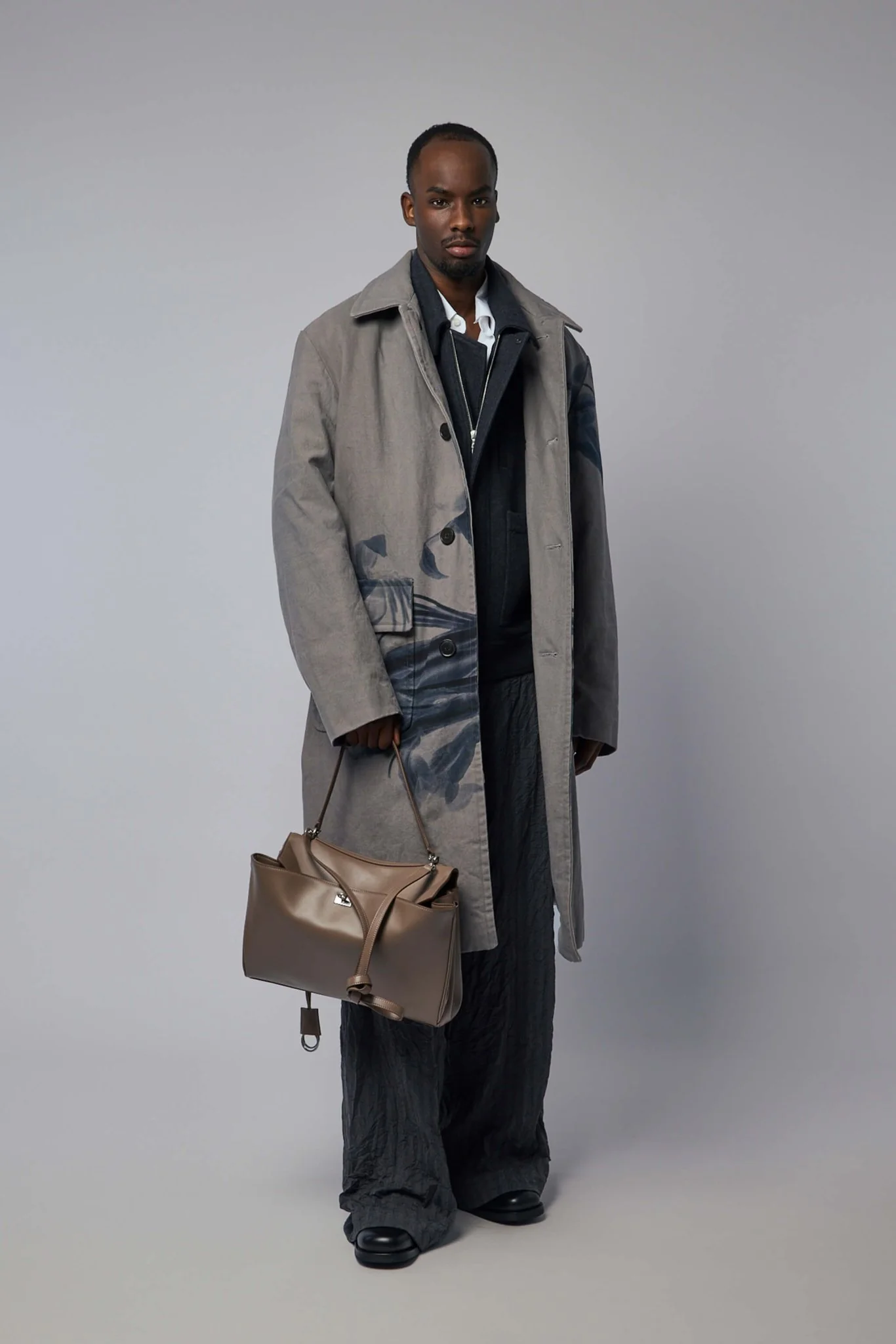 Randale Floral Cotton Trench Coat - Image 7