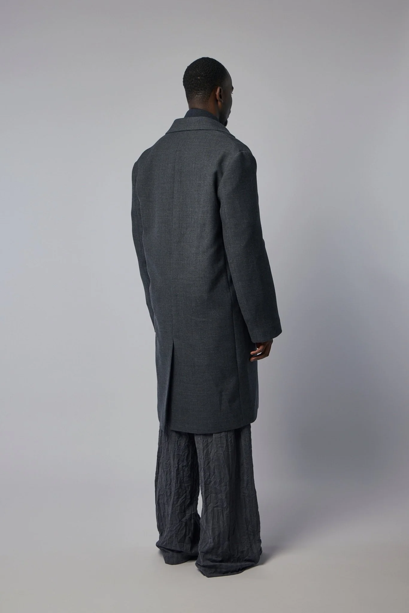 Hand Printed Coat Dessin D - Image 3