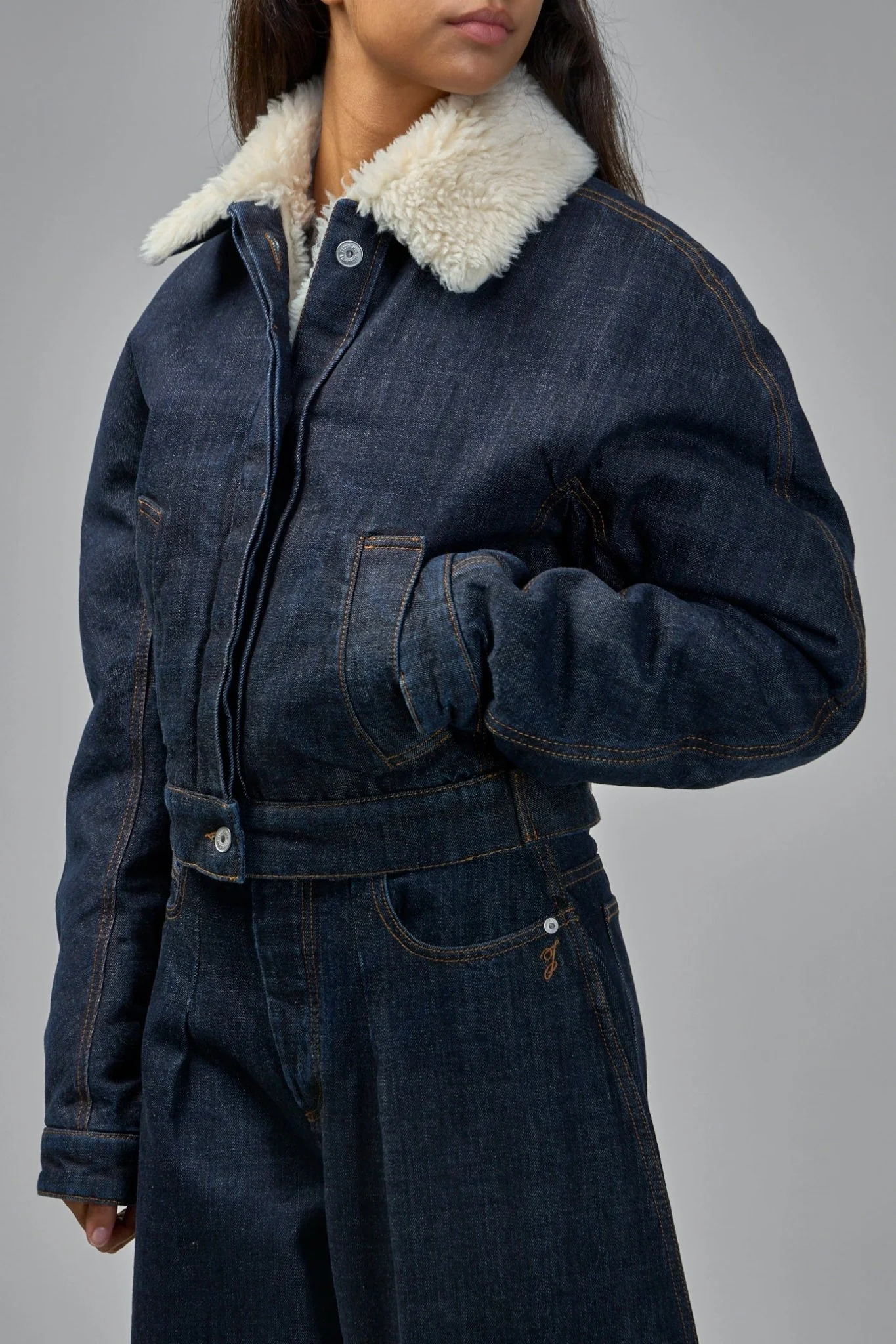 Ovalo de-Nîmes Denim Jacket - Image 5
