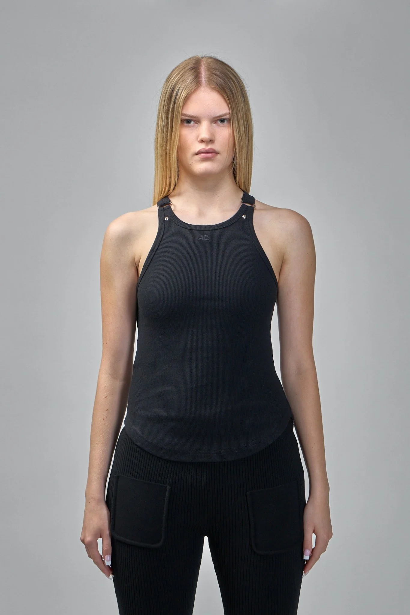 Buckle 90's Rib Tank Top - Image 3