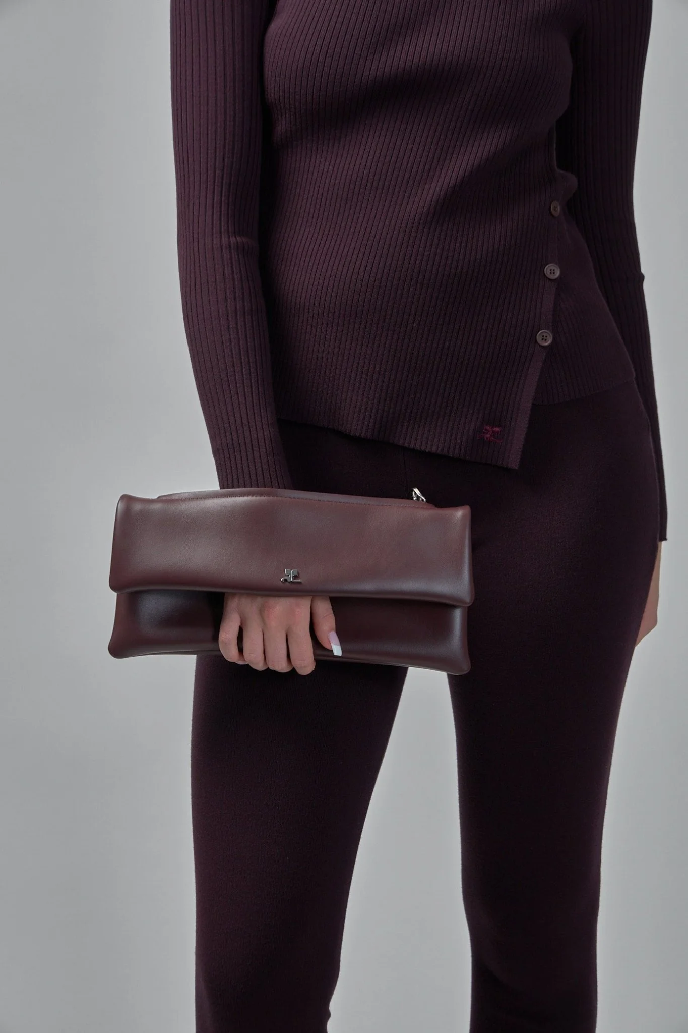 Cuff Leather Clutch - Image 5