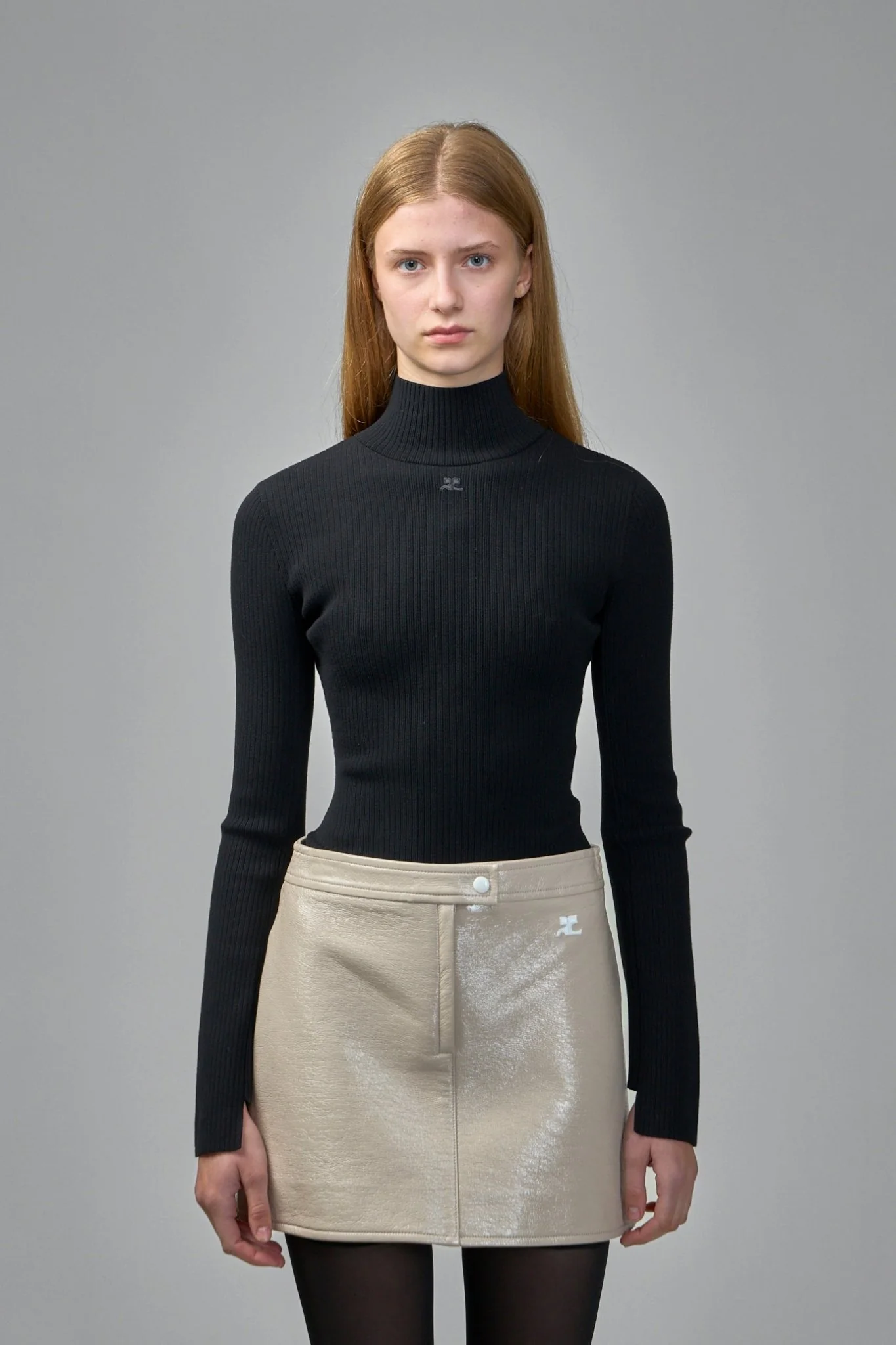 Mockneck Rib Bodysuit - Image 2