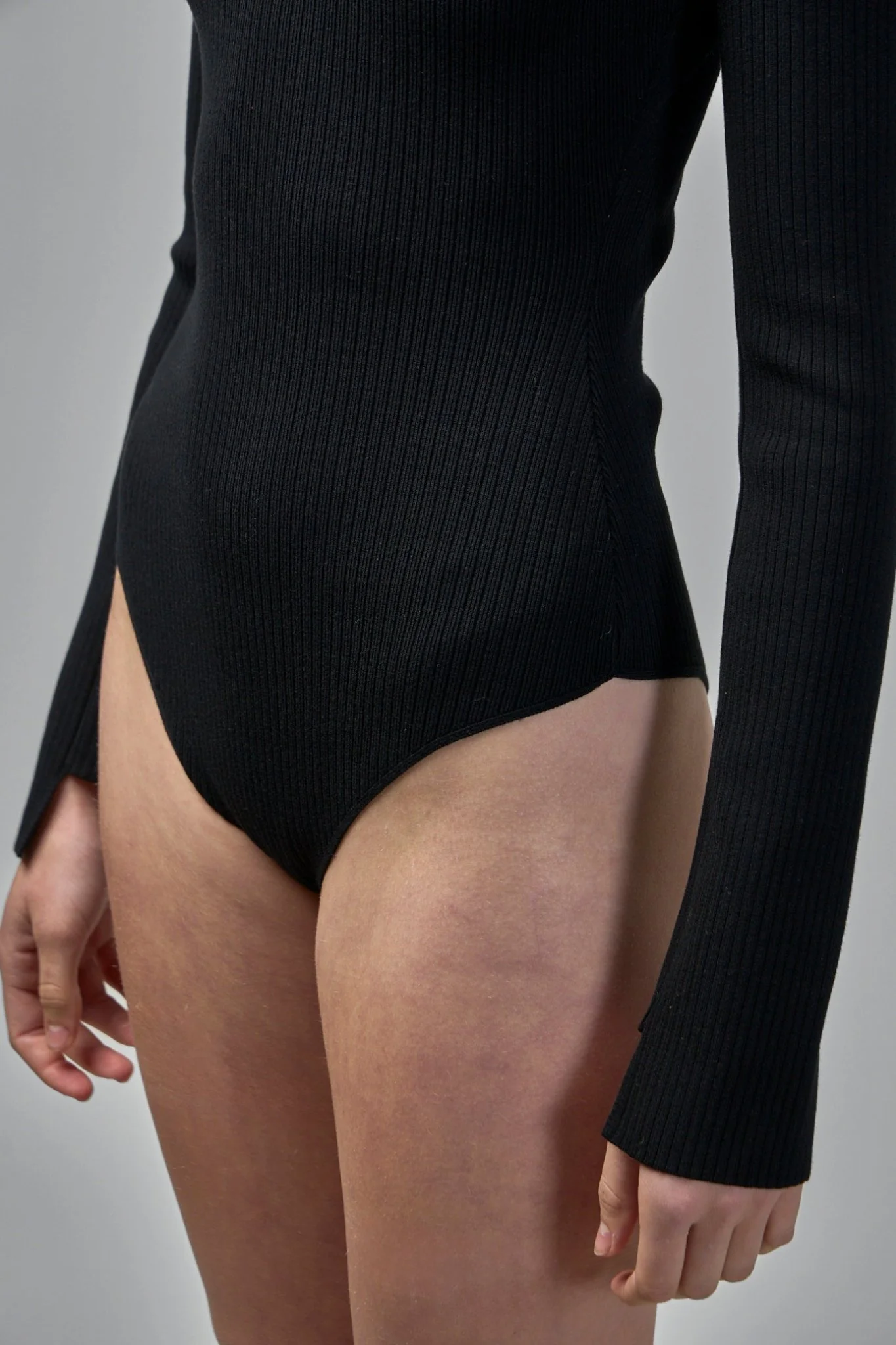 Mockneck Rib Bodysuit - Image 5
