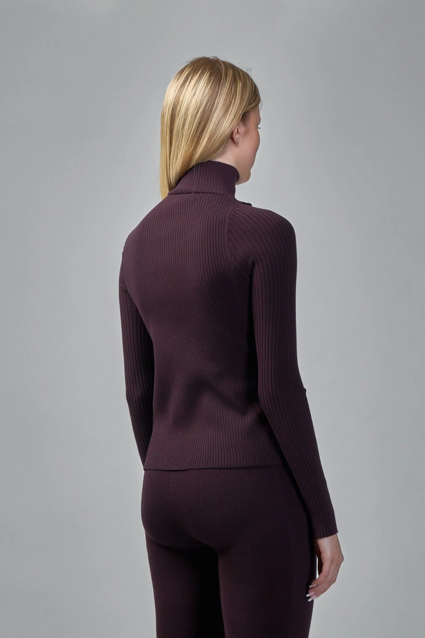 Oblique Buttoned Jumper - Image 3
