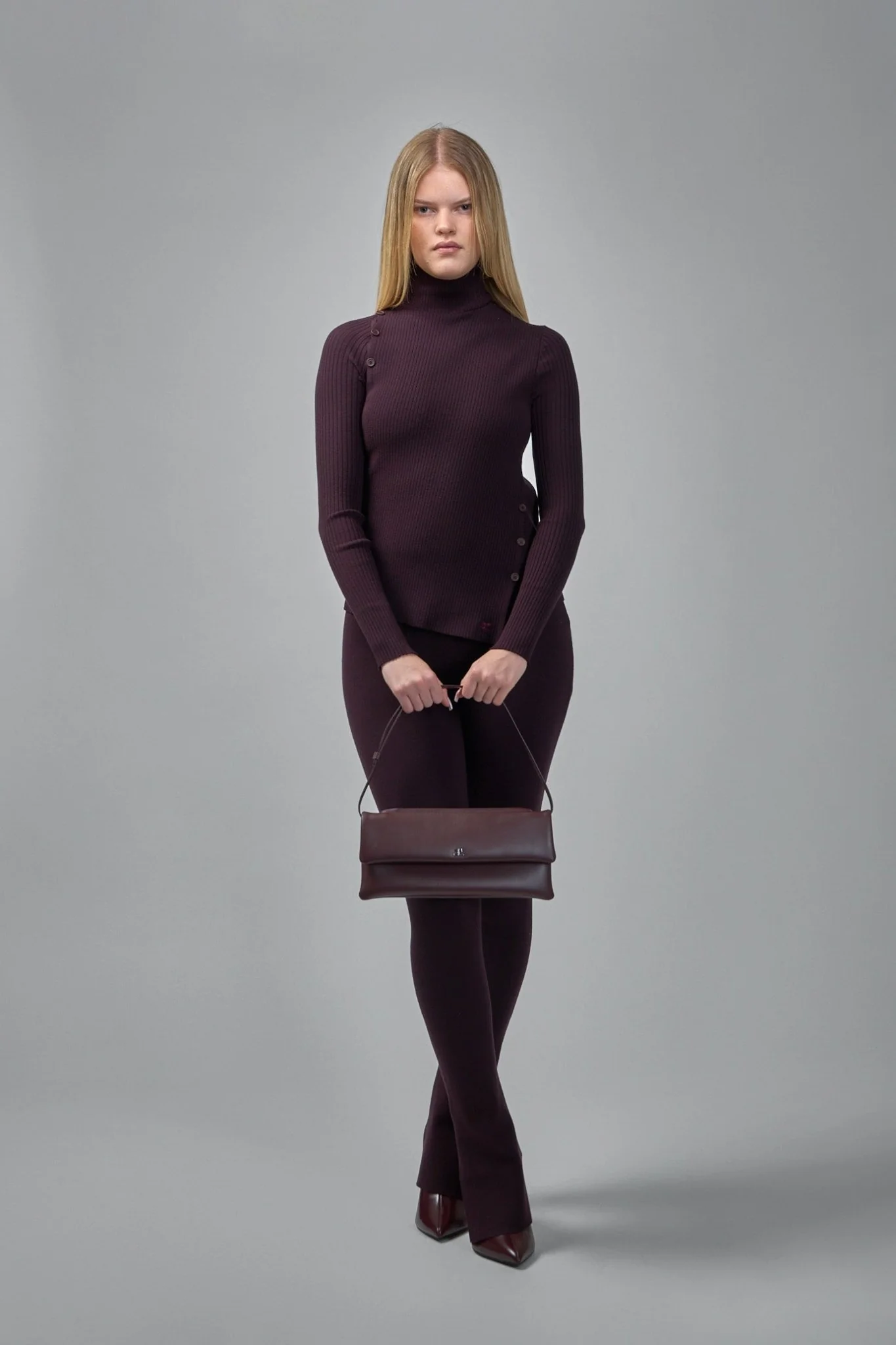 Oblique Buttoned Jumper - Image 5
