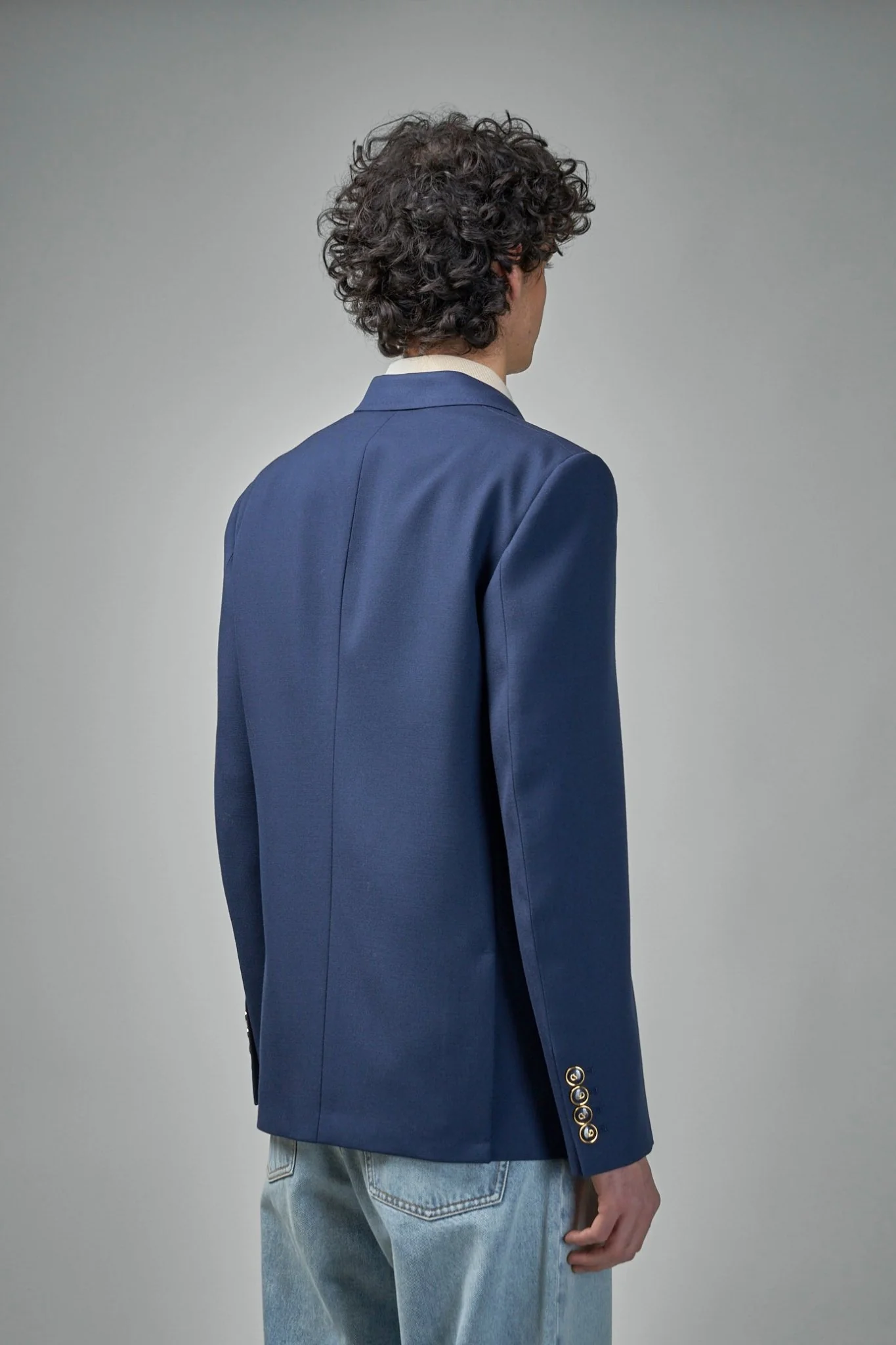 Single Breasted Straight Hem Jacket - Image 3