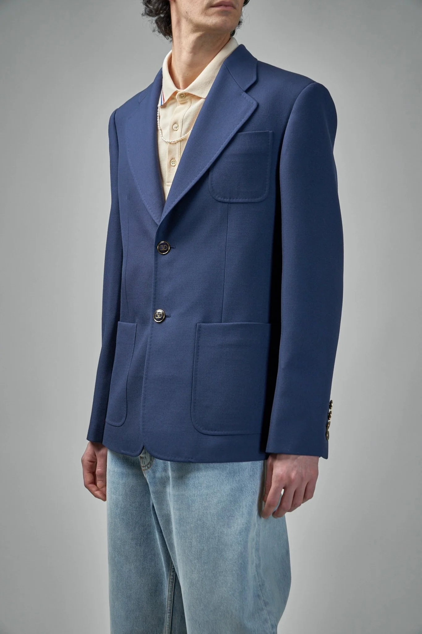 Single Breasted Straight Hem Jacket - Image 4
