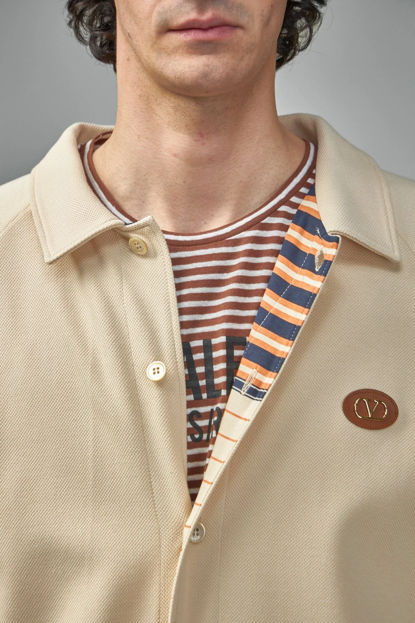 Jersey Felpa Vlogo Signature Cotton Sweatshirt - Image 5