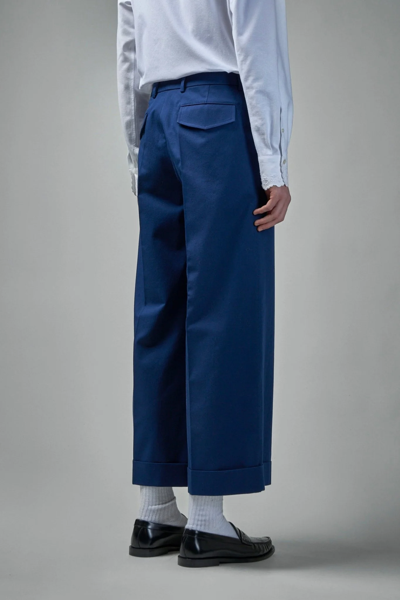 Pants in Cotton Gabardine - Image 3