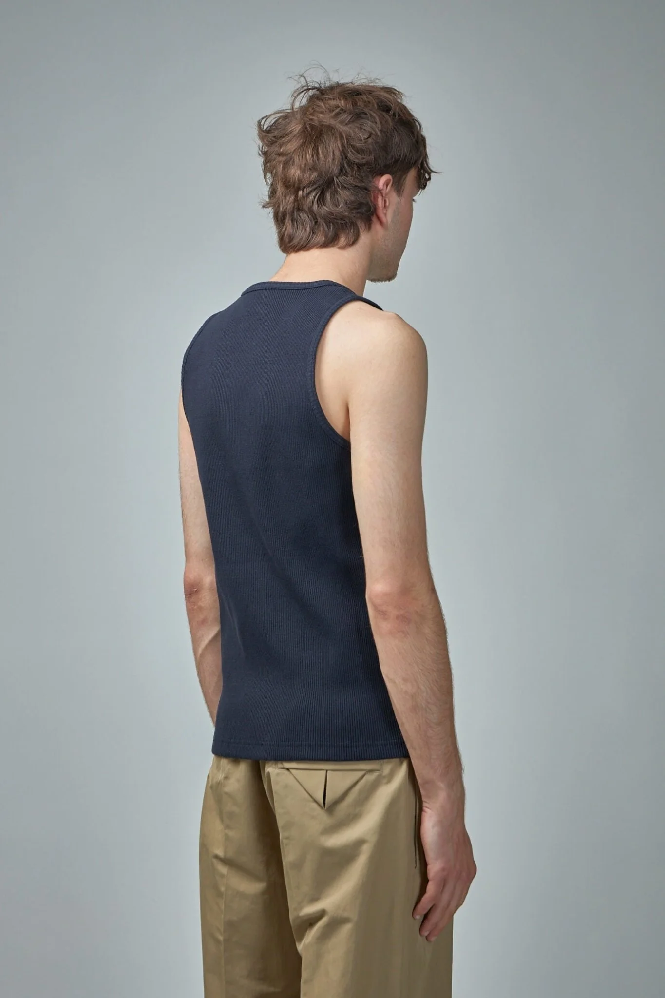 Cotton Rib Jersey Tank Top - Image 3