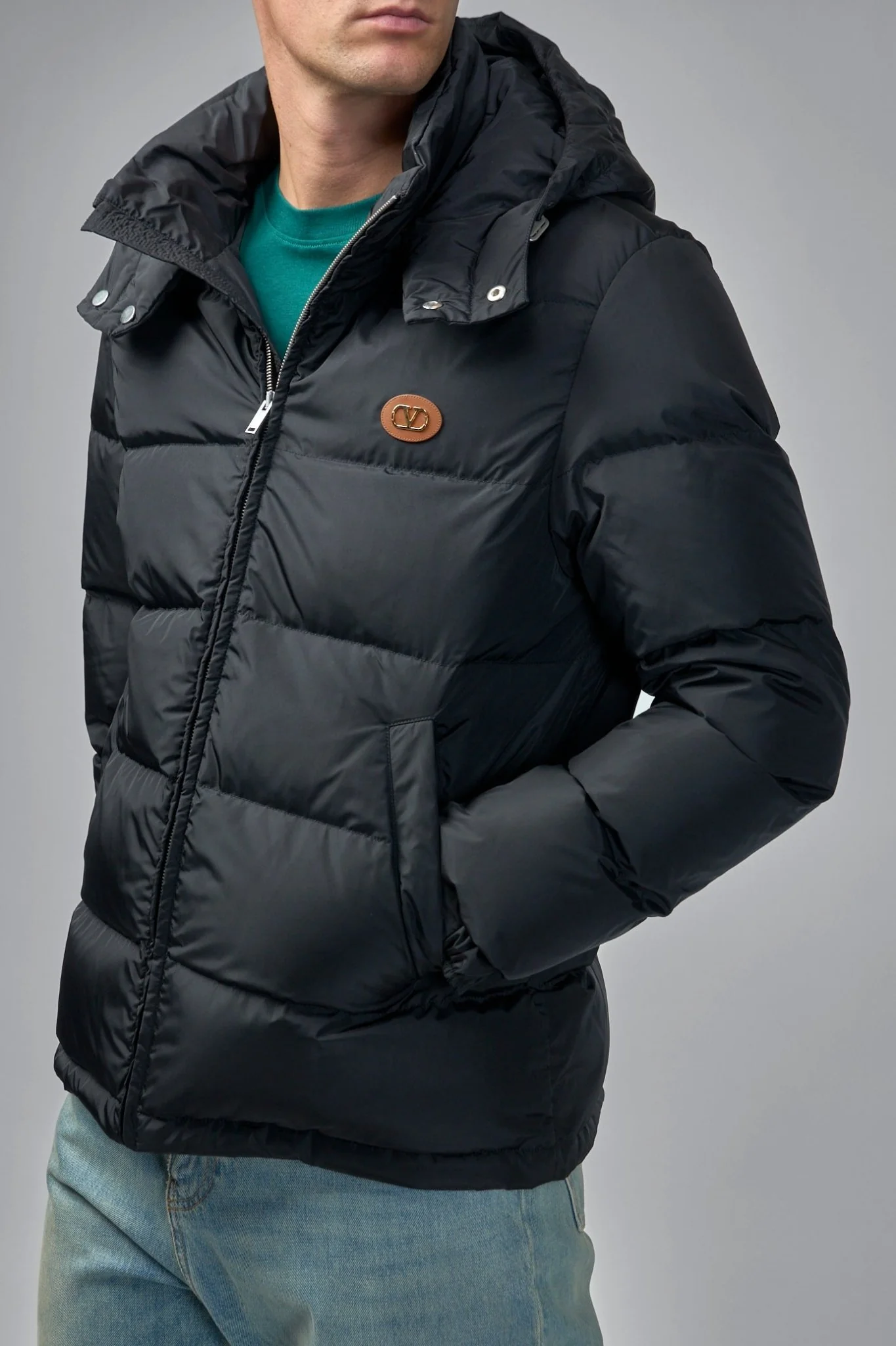 VLogo Signature Down Jacket - Image 6