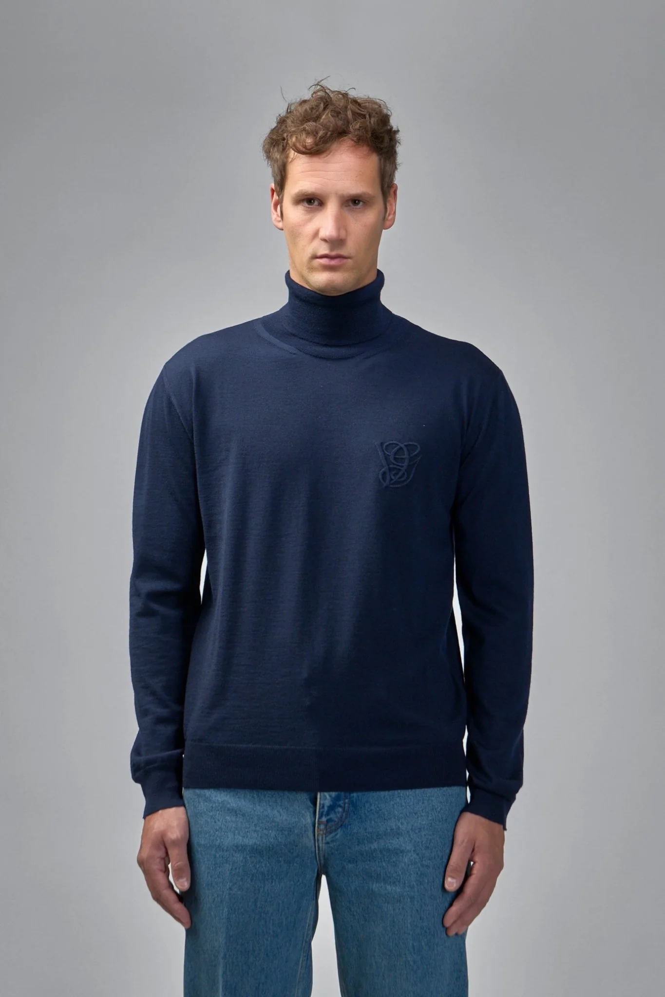 Turtleneck with VG Embroidery - Image 3