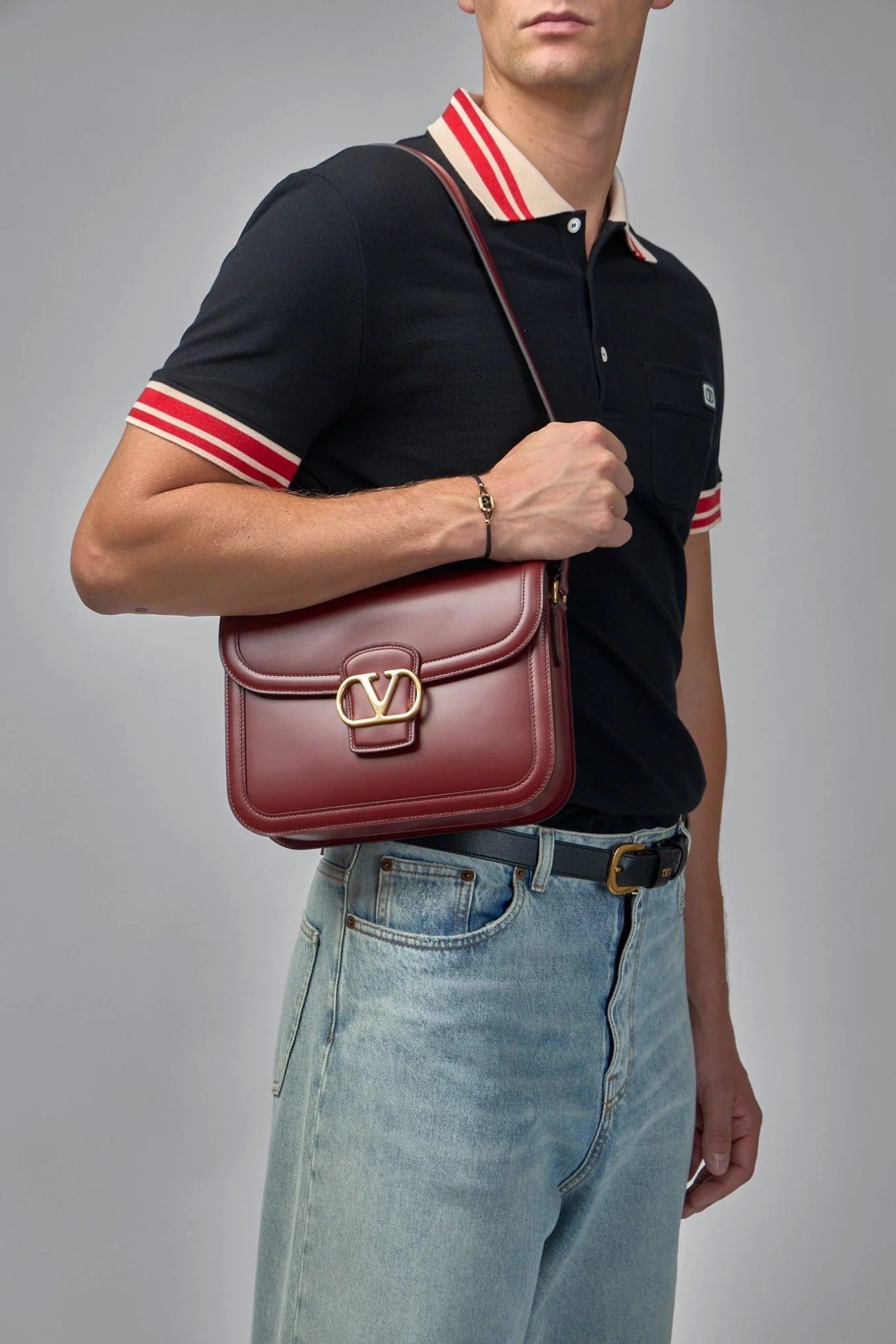Foldover Top Shoulder Bag - Image 5