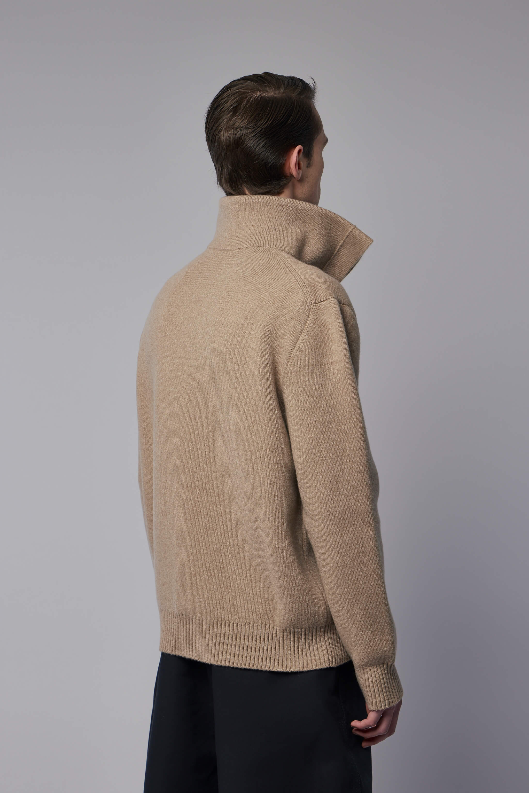Compact Wool Cardigan - Image 4
