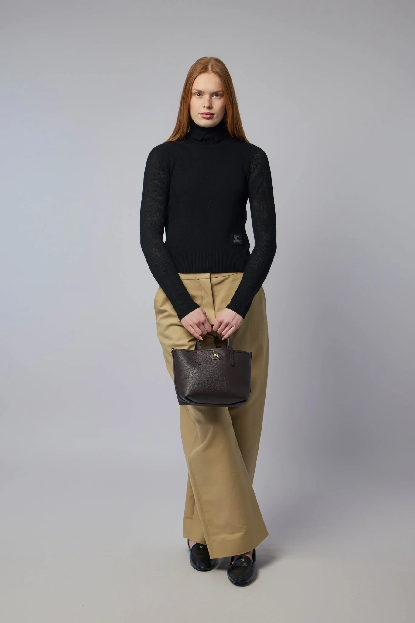 Black Wool Blend Sweater - Image 7