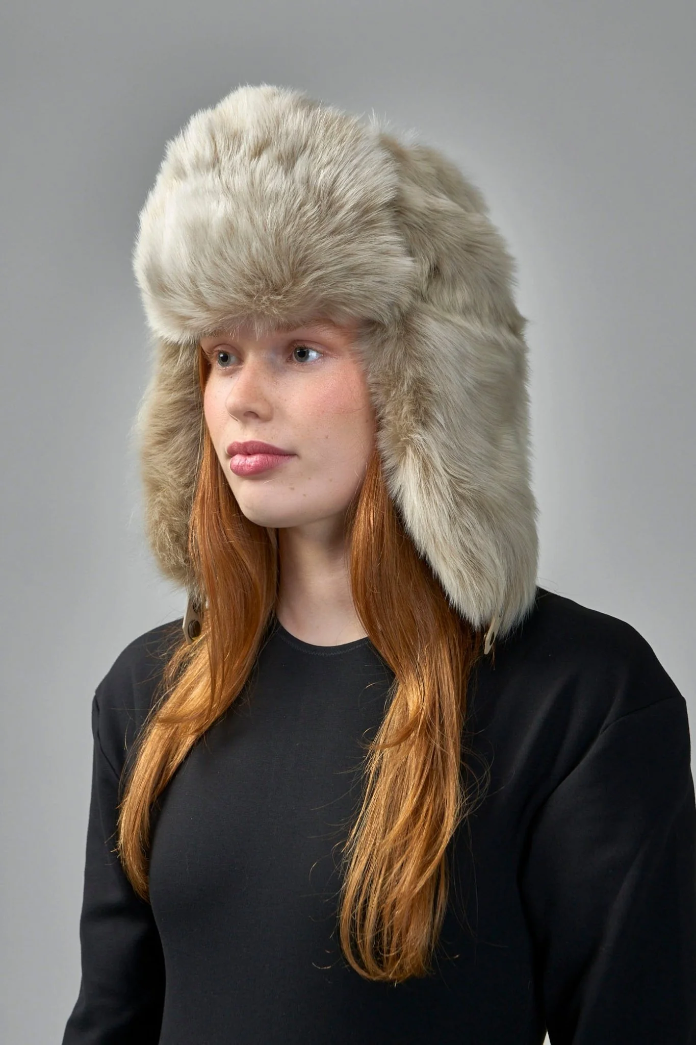 Shearling Trapper Hat - Image 2