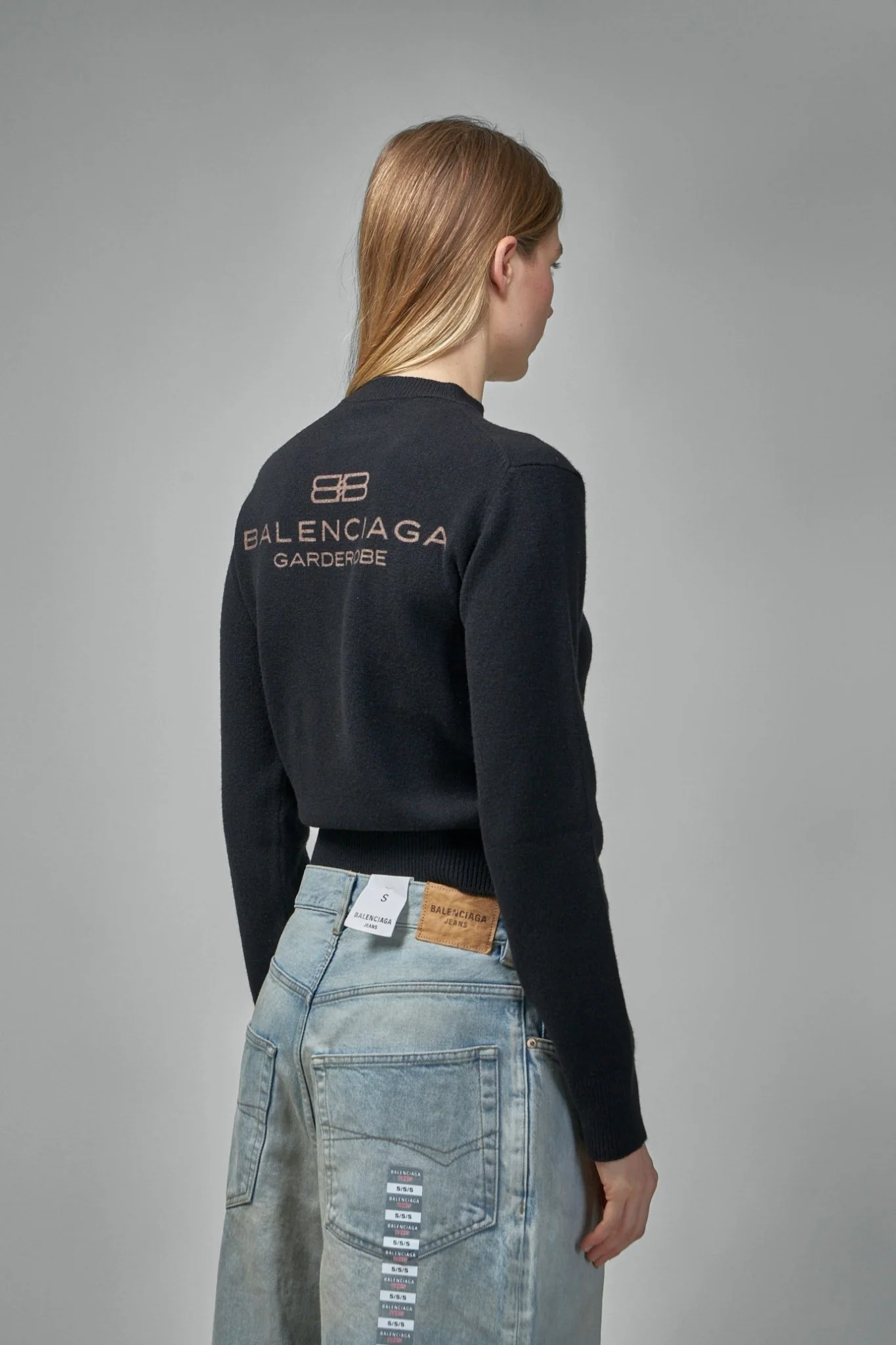 Knitted Crewneck Sweater - Image 3