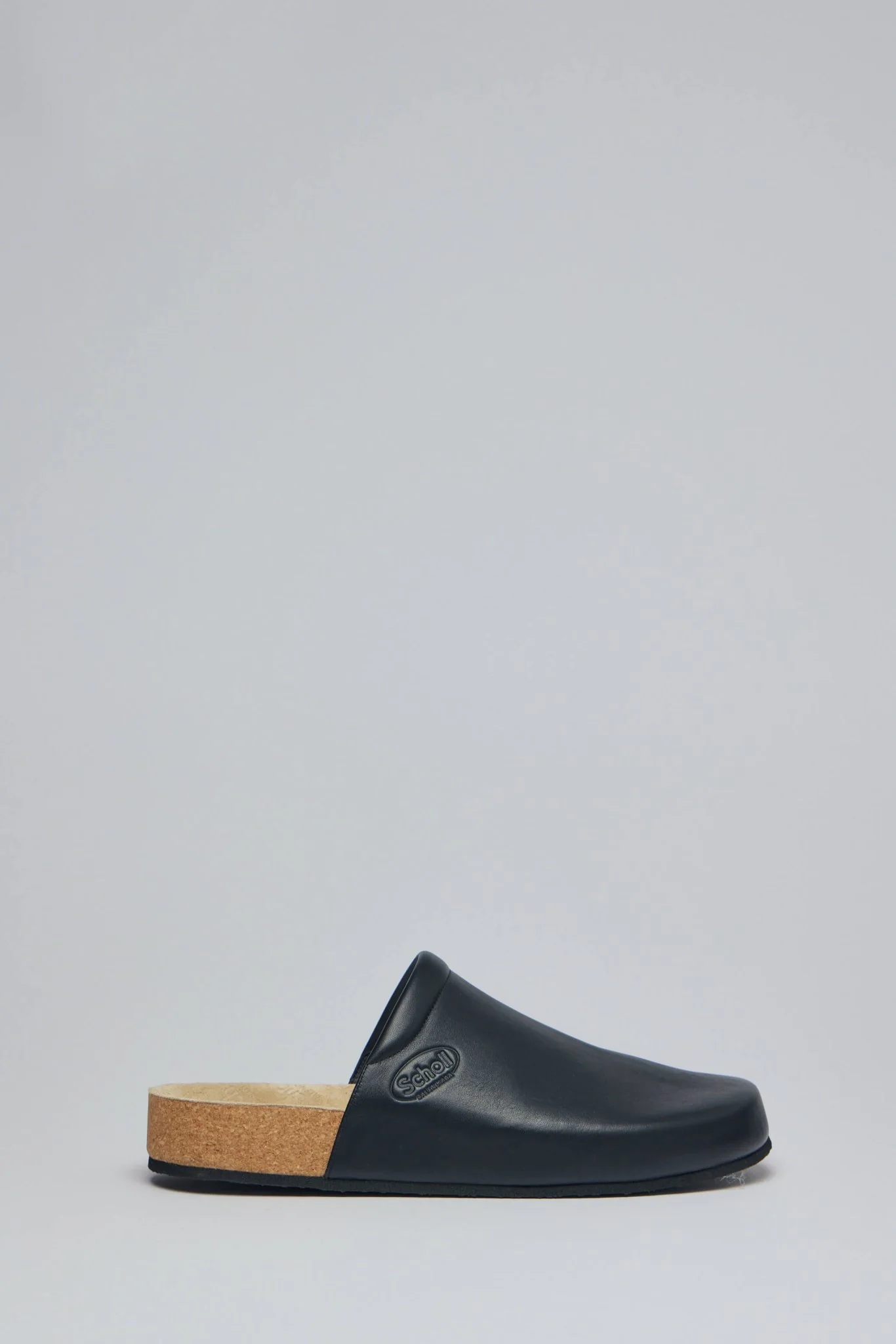 Scholl Mule Calf Flat