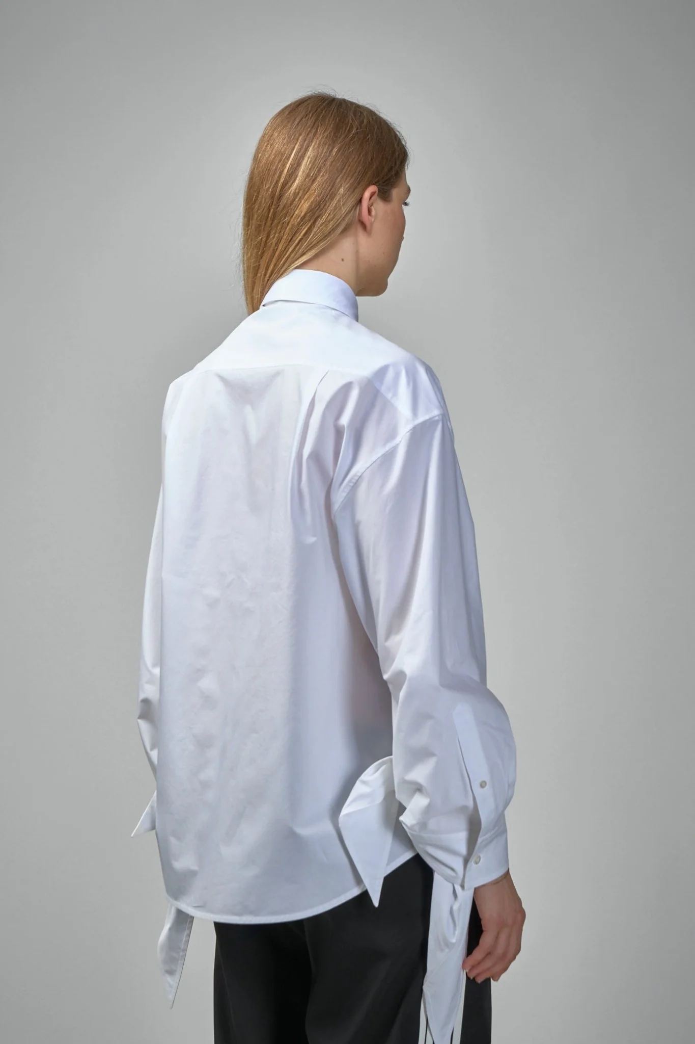 Knotted Cuff Blouse - Image 3