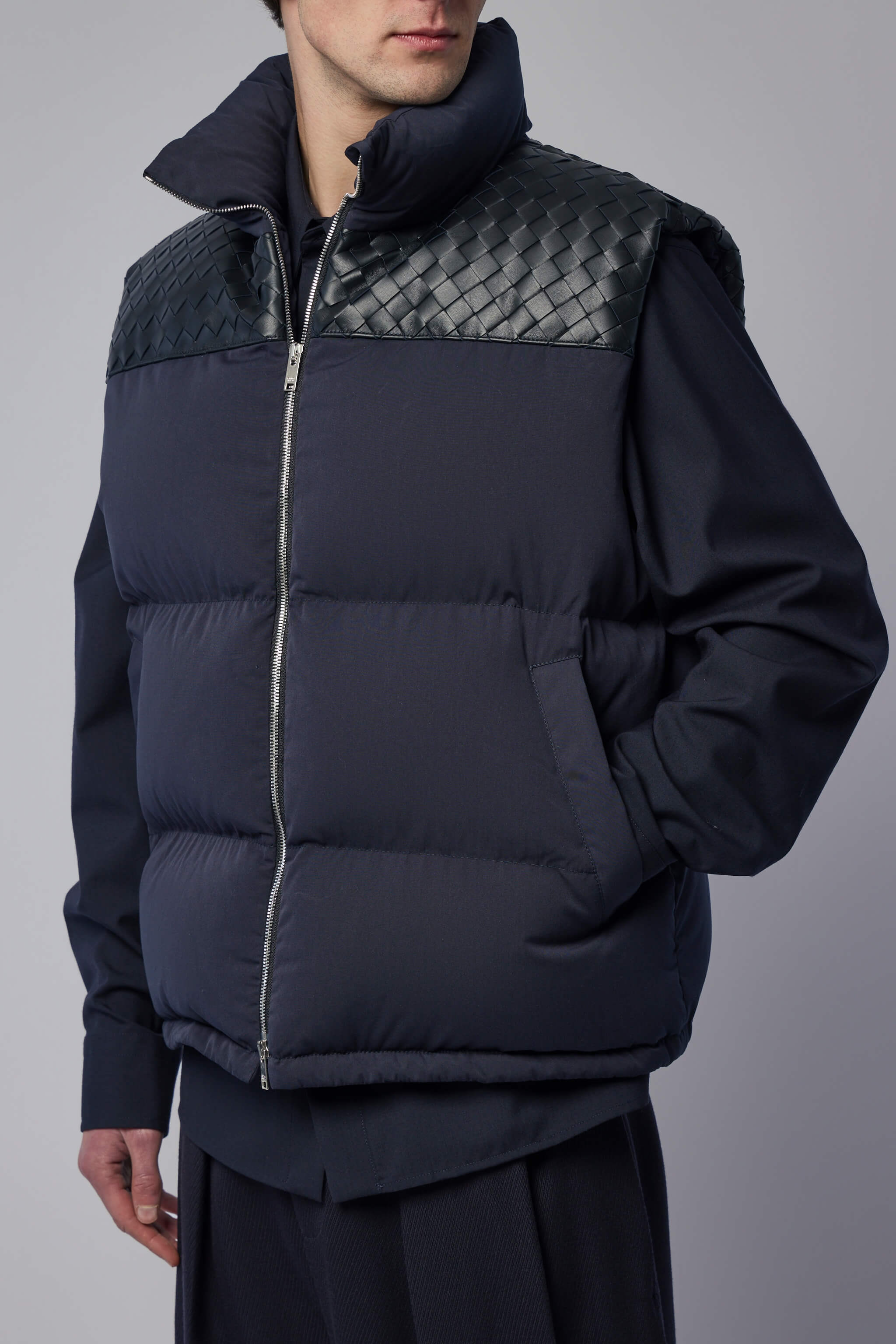 Tech Nylon Puffer Gilet - Image 4