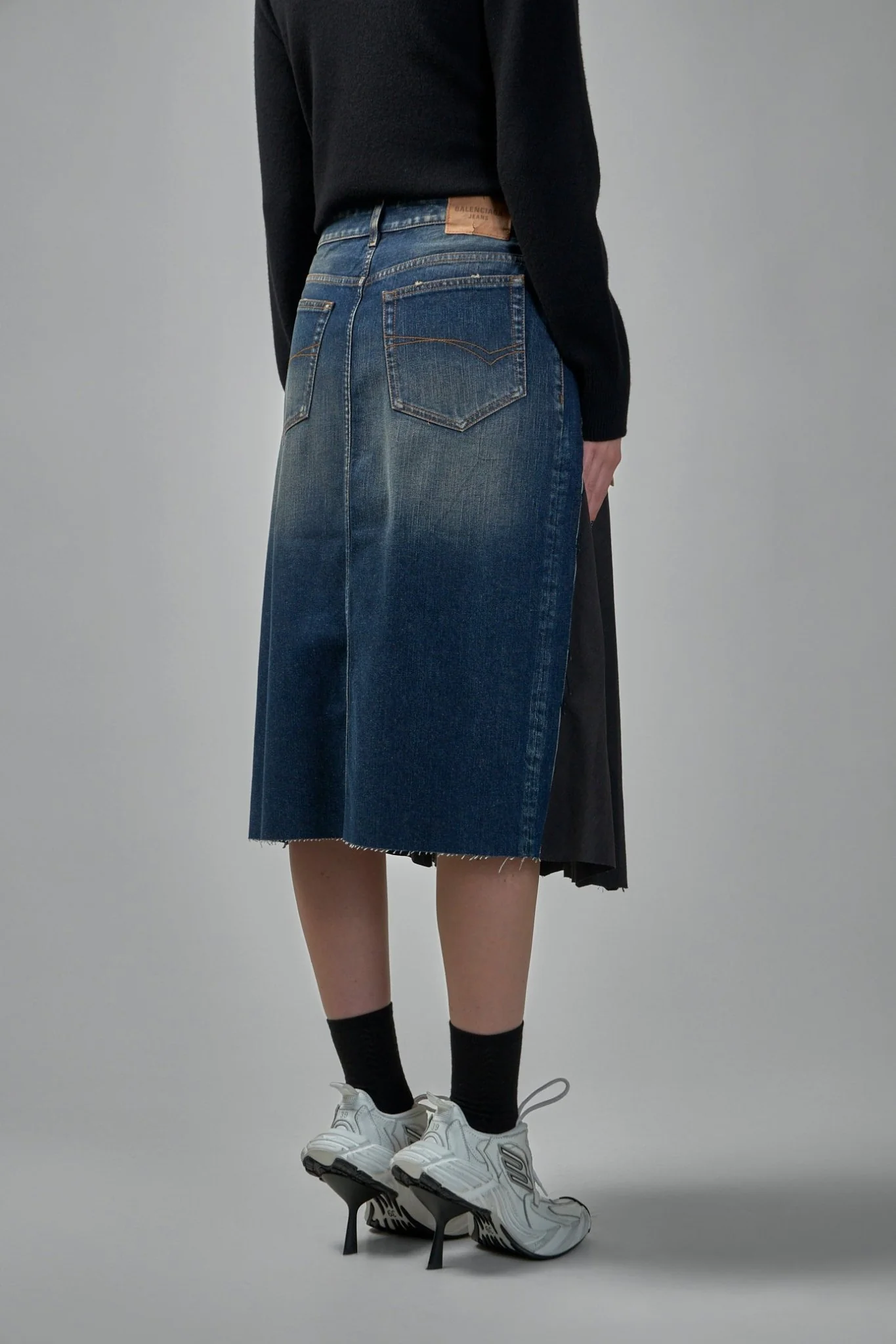 Hybrid Pleated Skirt - Image 3