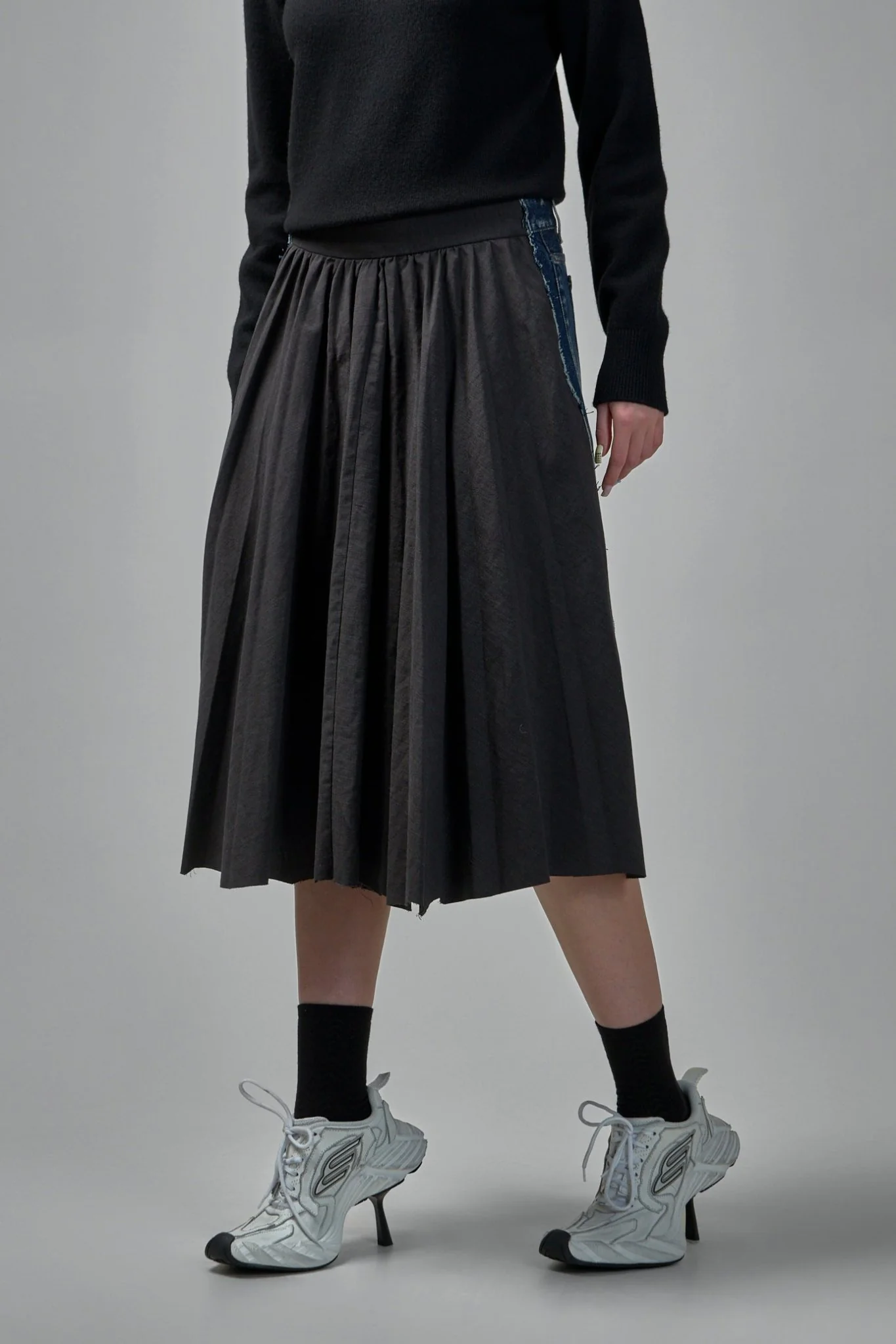 Hybrid Pleated Skirt - Image 4