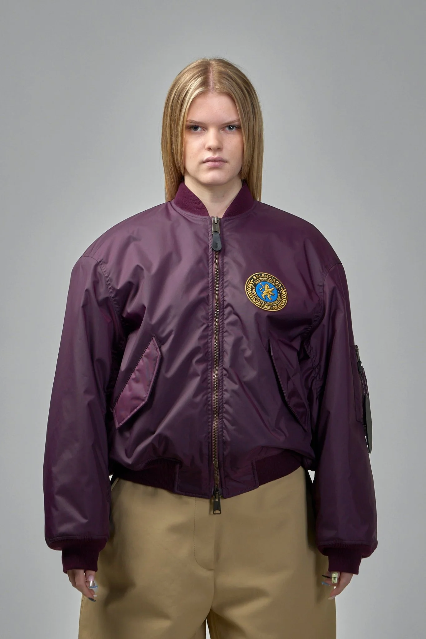 Large Fit Bomber Jacket - Image 2