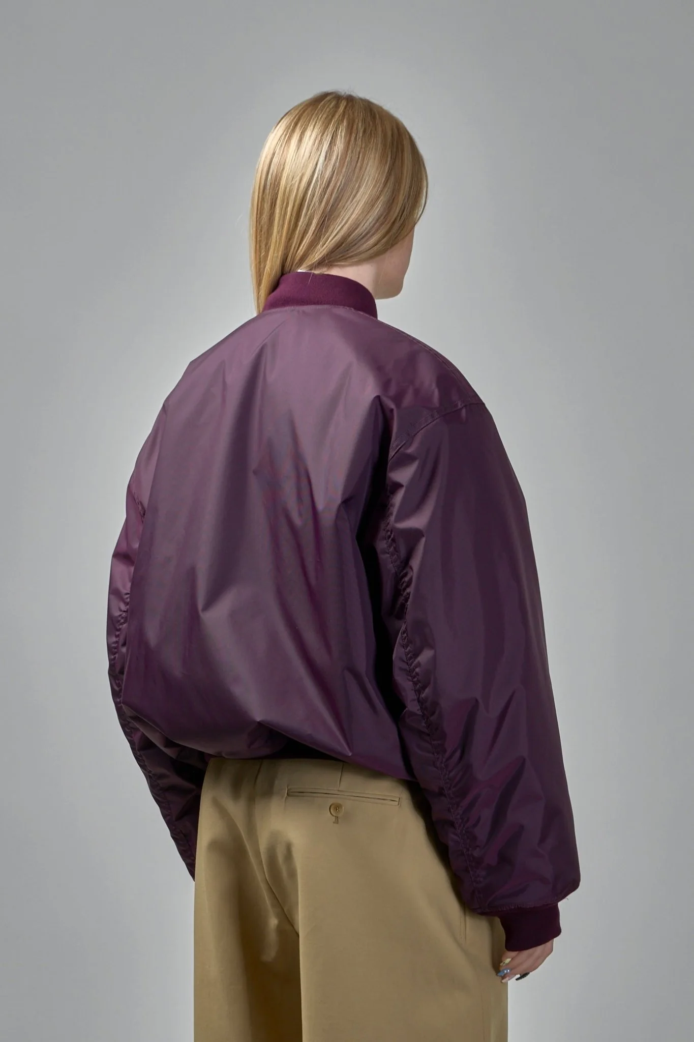 Large Fit Bomber Jacket - Image 3