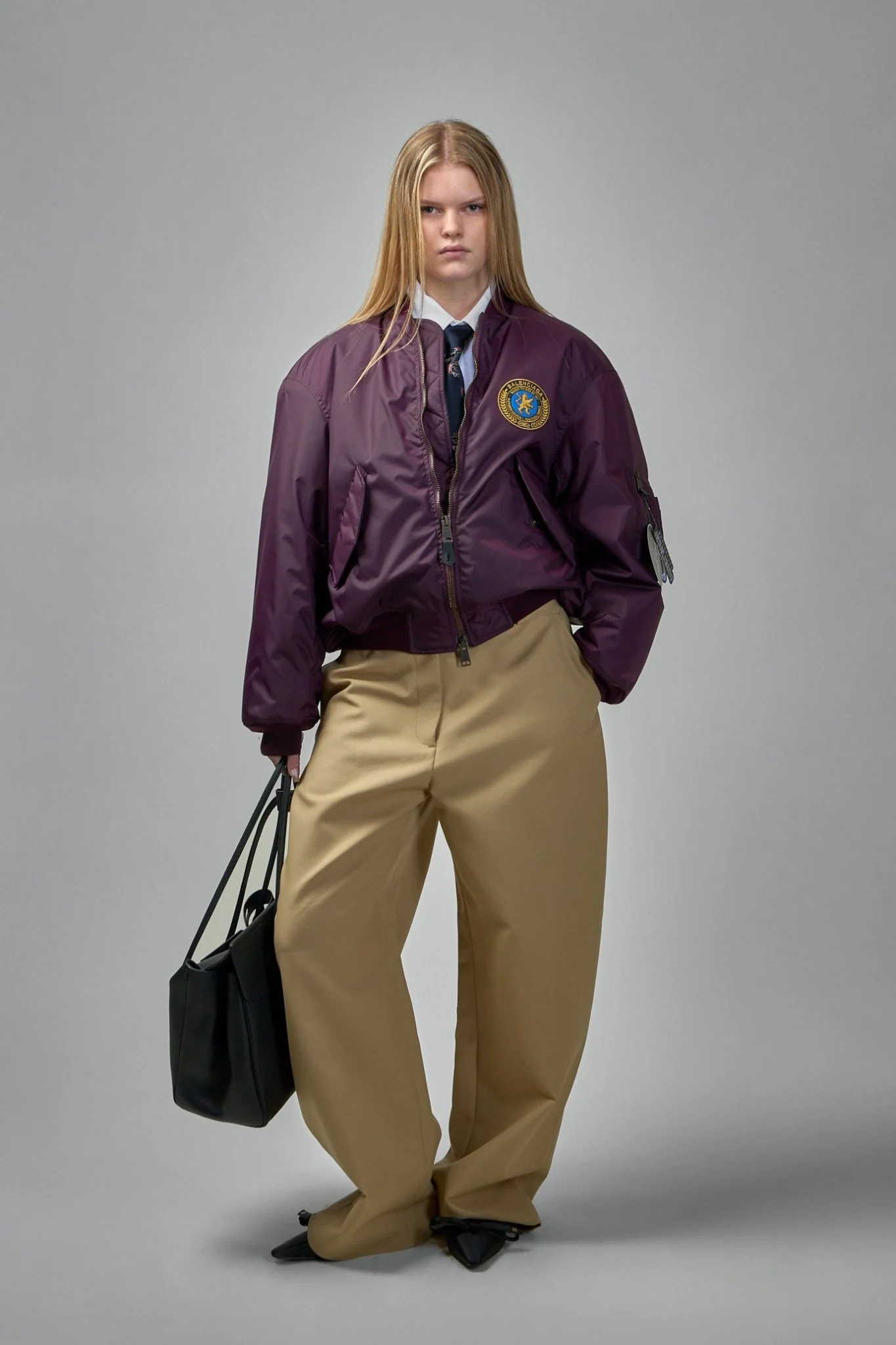 Large Fit Bomber Jacket - Image 6