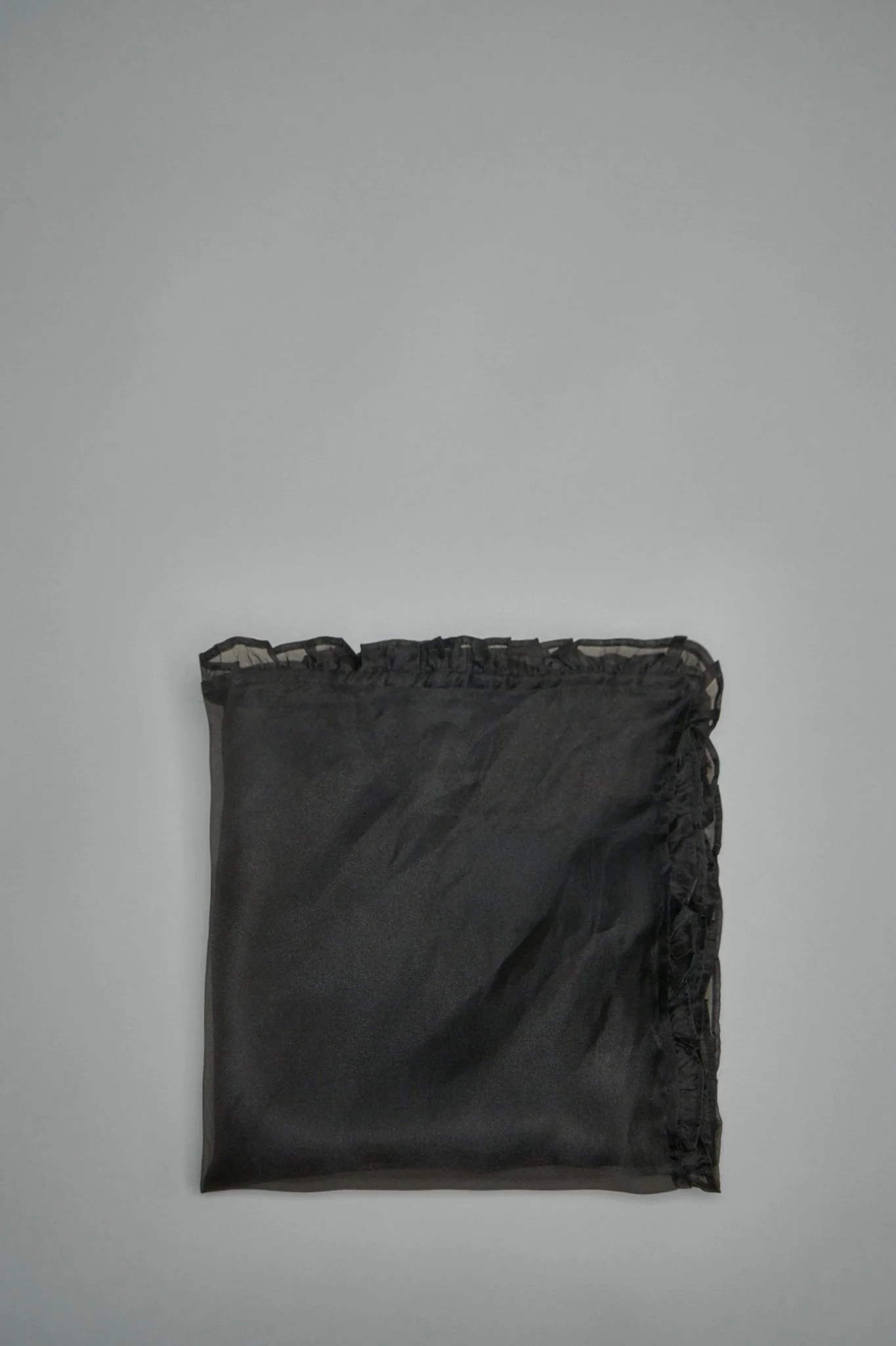 Technical Organza Frill Scarf - Image 3