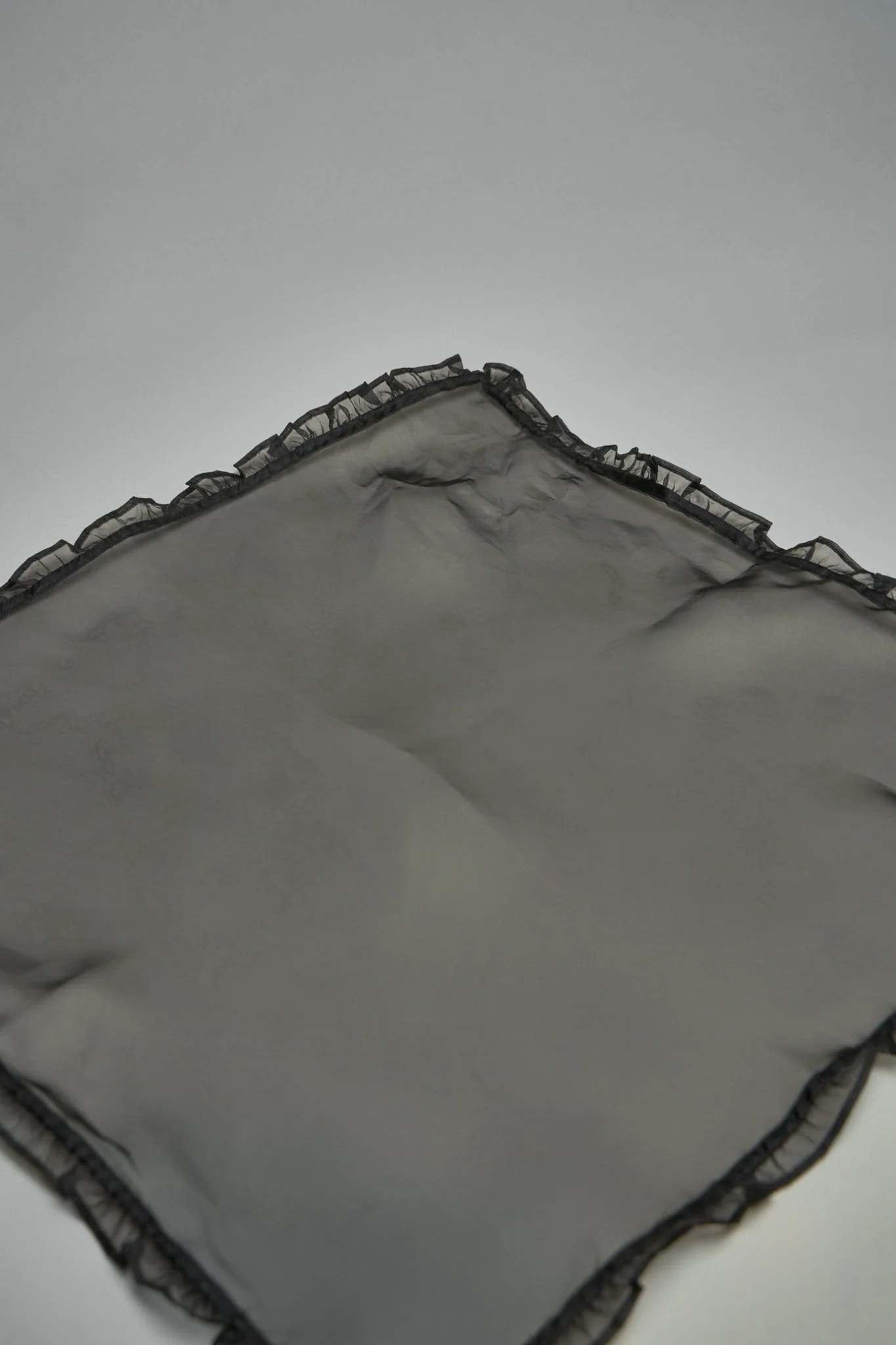 Technical Organza Frill Scarf - Image 4