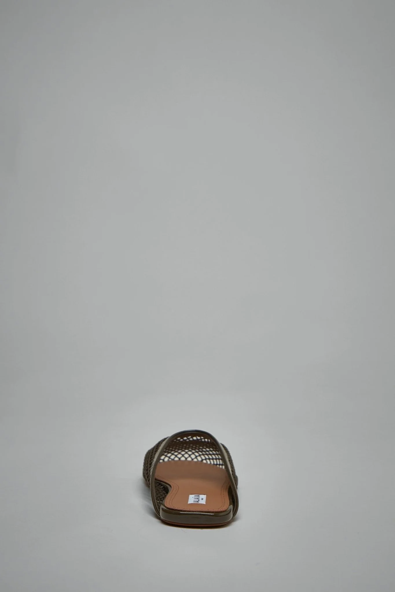 Flat Mules in Fishnet - Image 4
