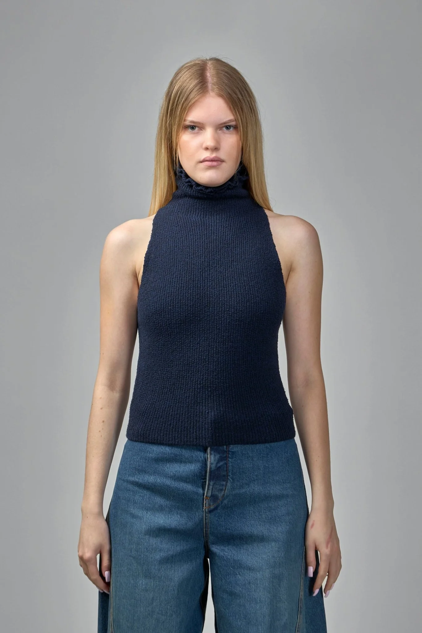Halter Top Tweed Knit - Image 2