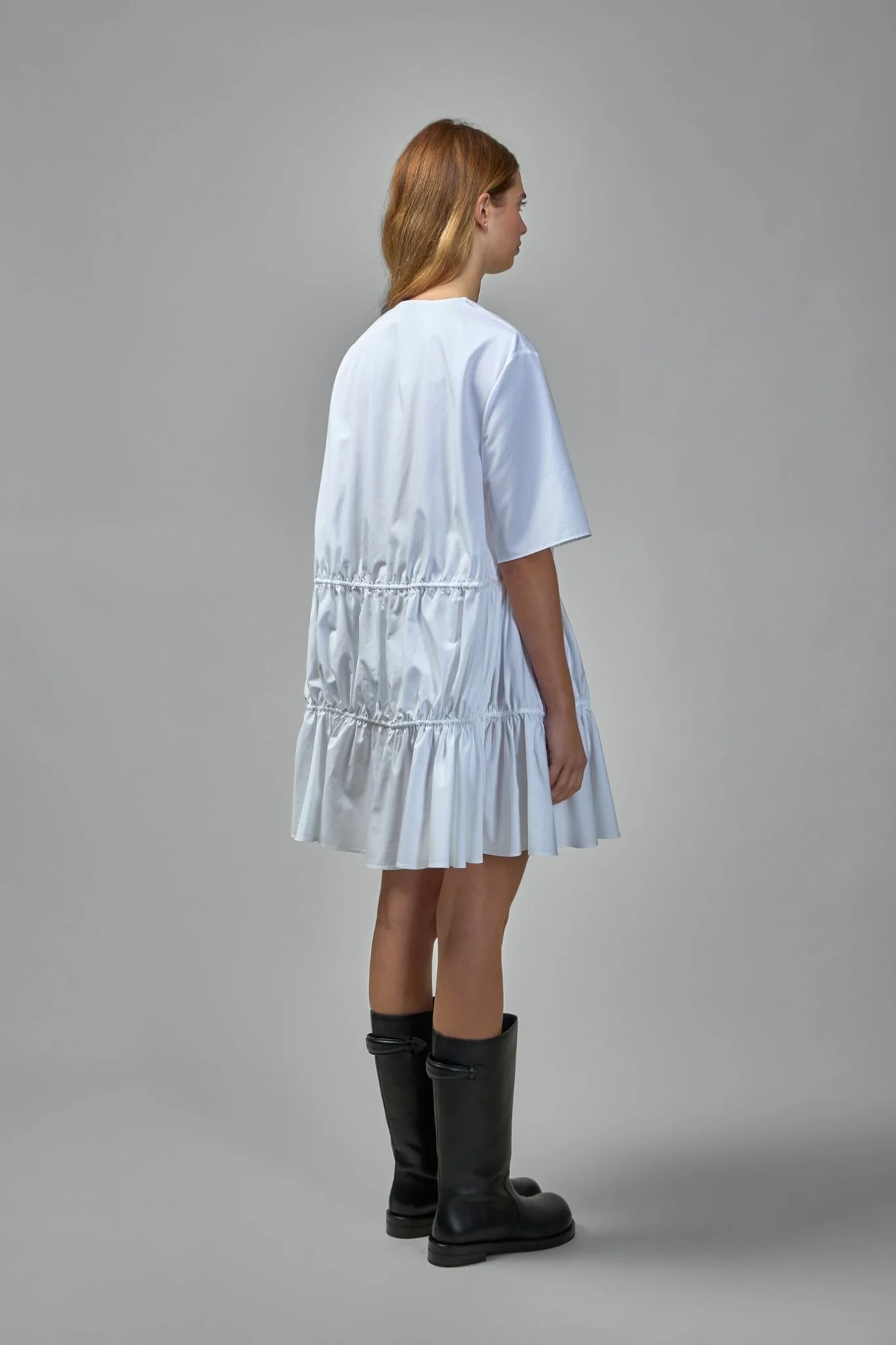Cotton Poplin Dress - Image 3
