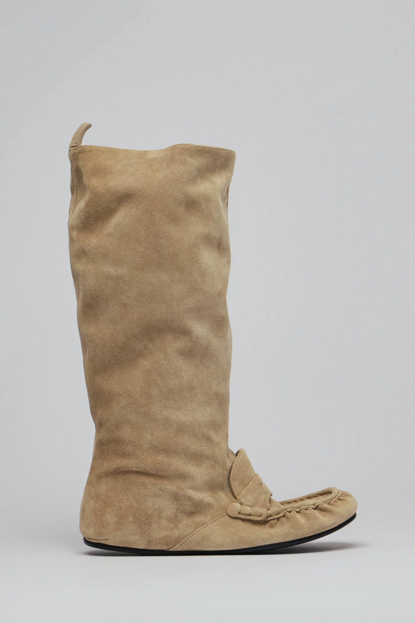 Slouch Saddle Boots