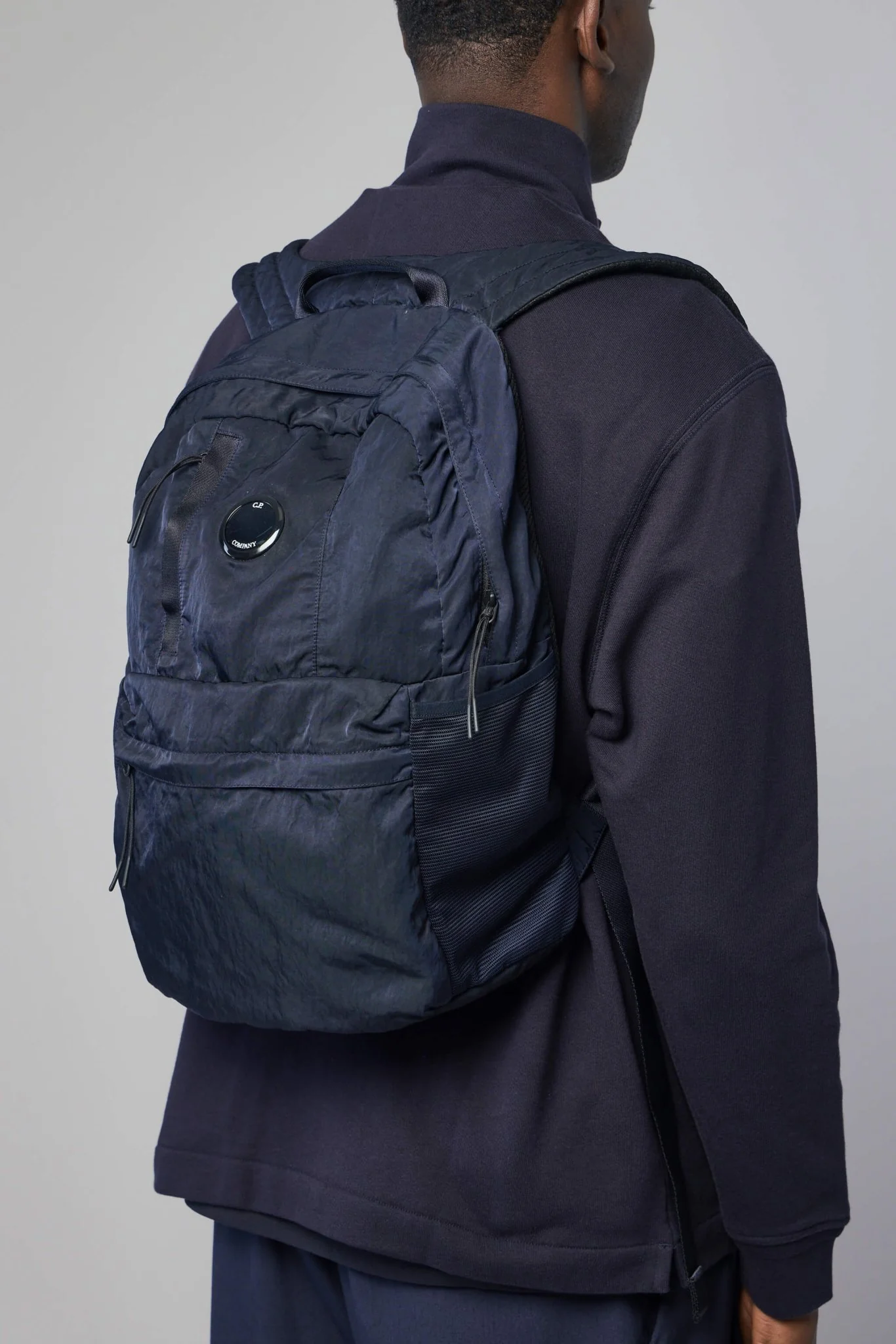 Blue Nylon B Backpack - Image 6