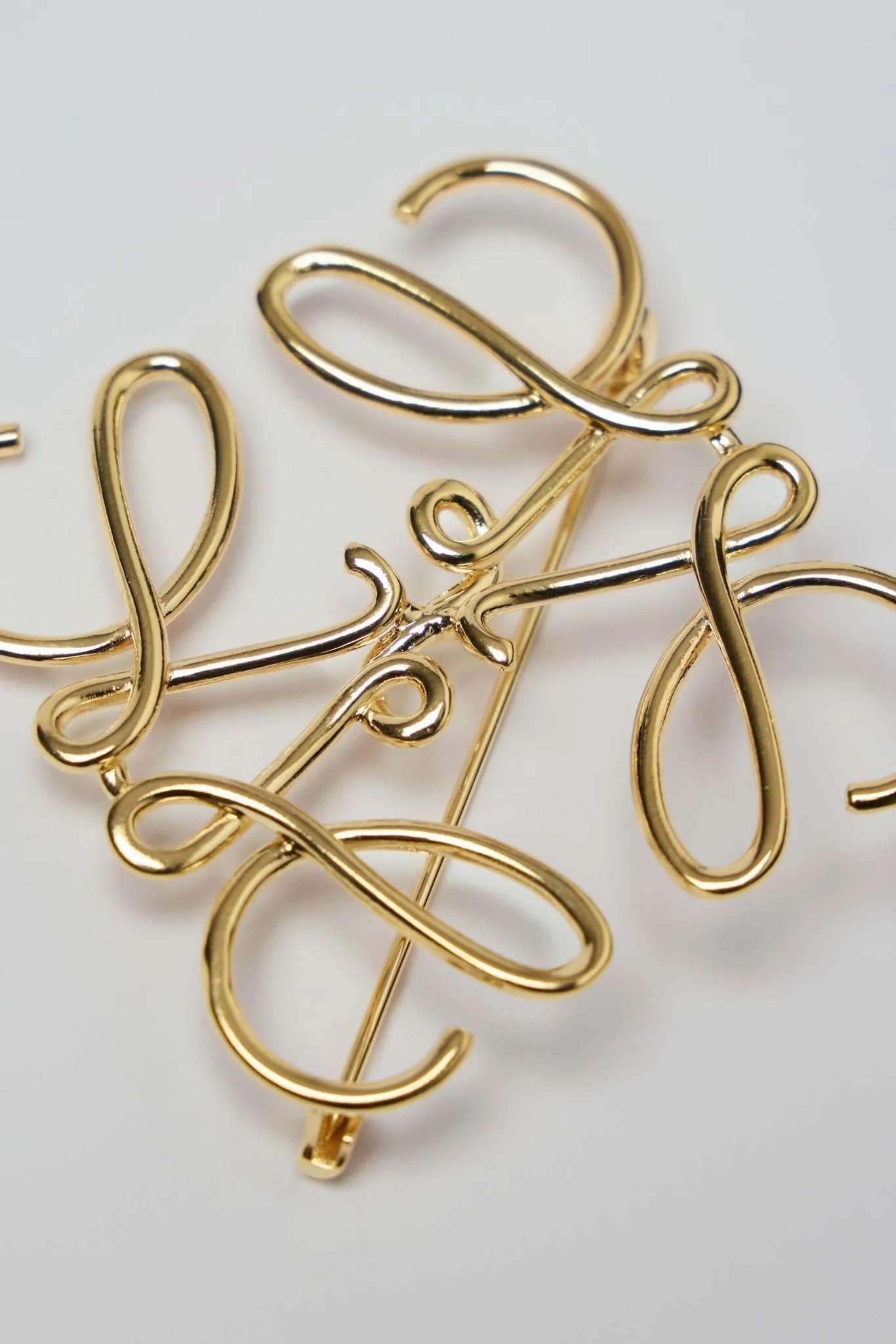 Anagram Brooch in Metal - Image 3
