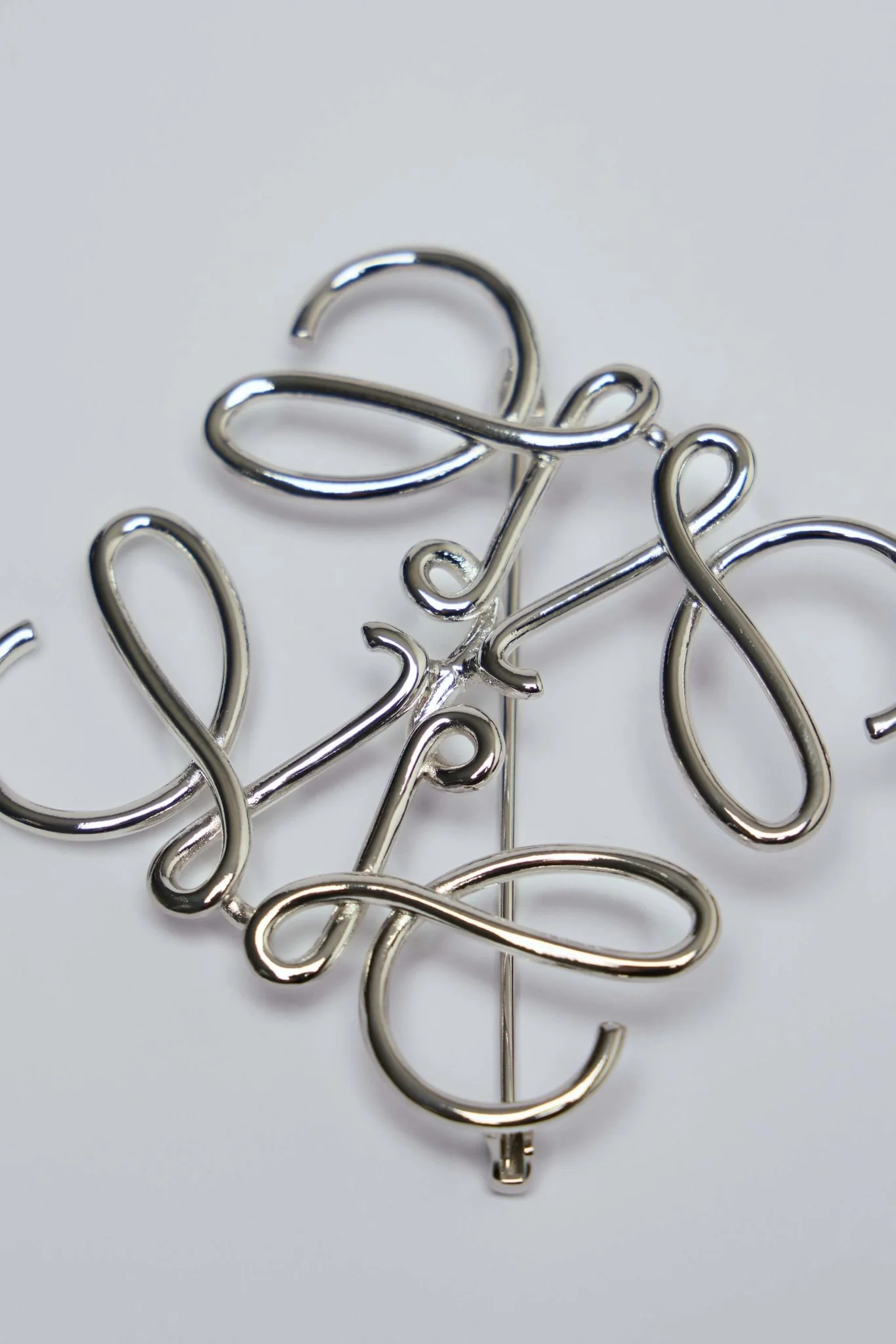 Anagram Brooch in Metal - Image 3