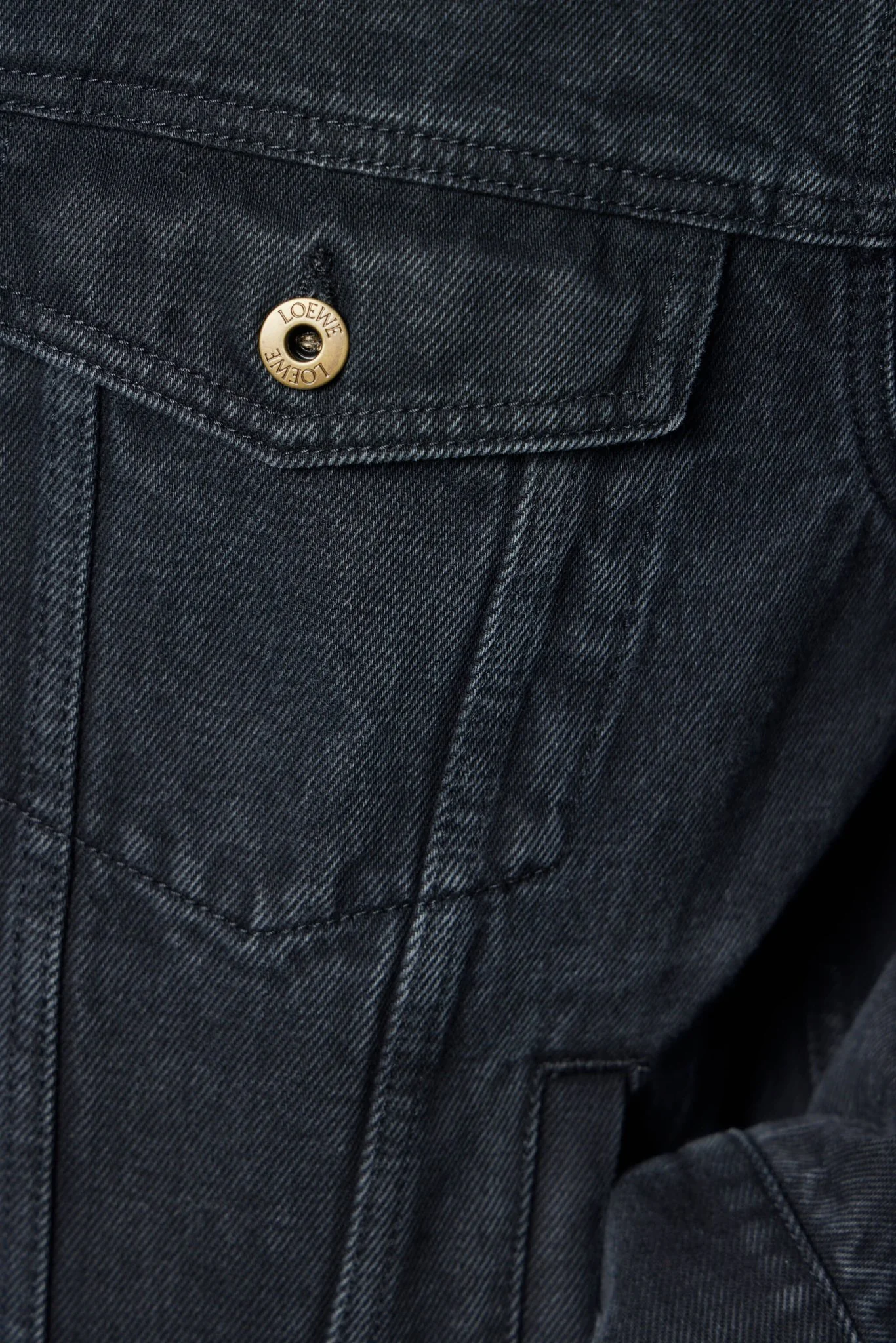 Anagram Jacket in Denim - Image 4