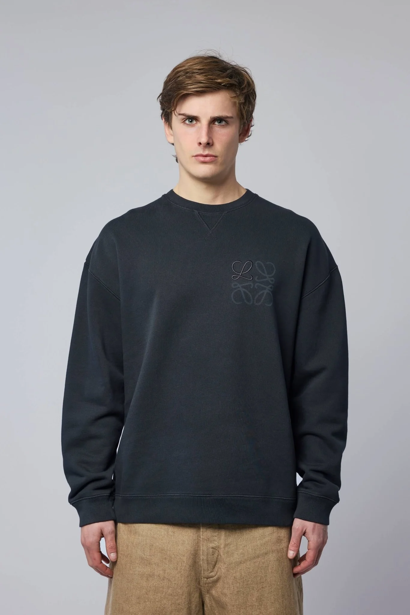 Anagram Sweatshirt in Cotton - Image 2