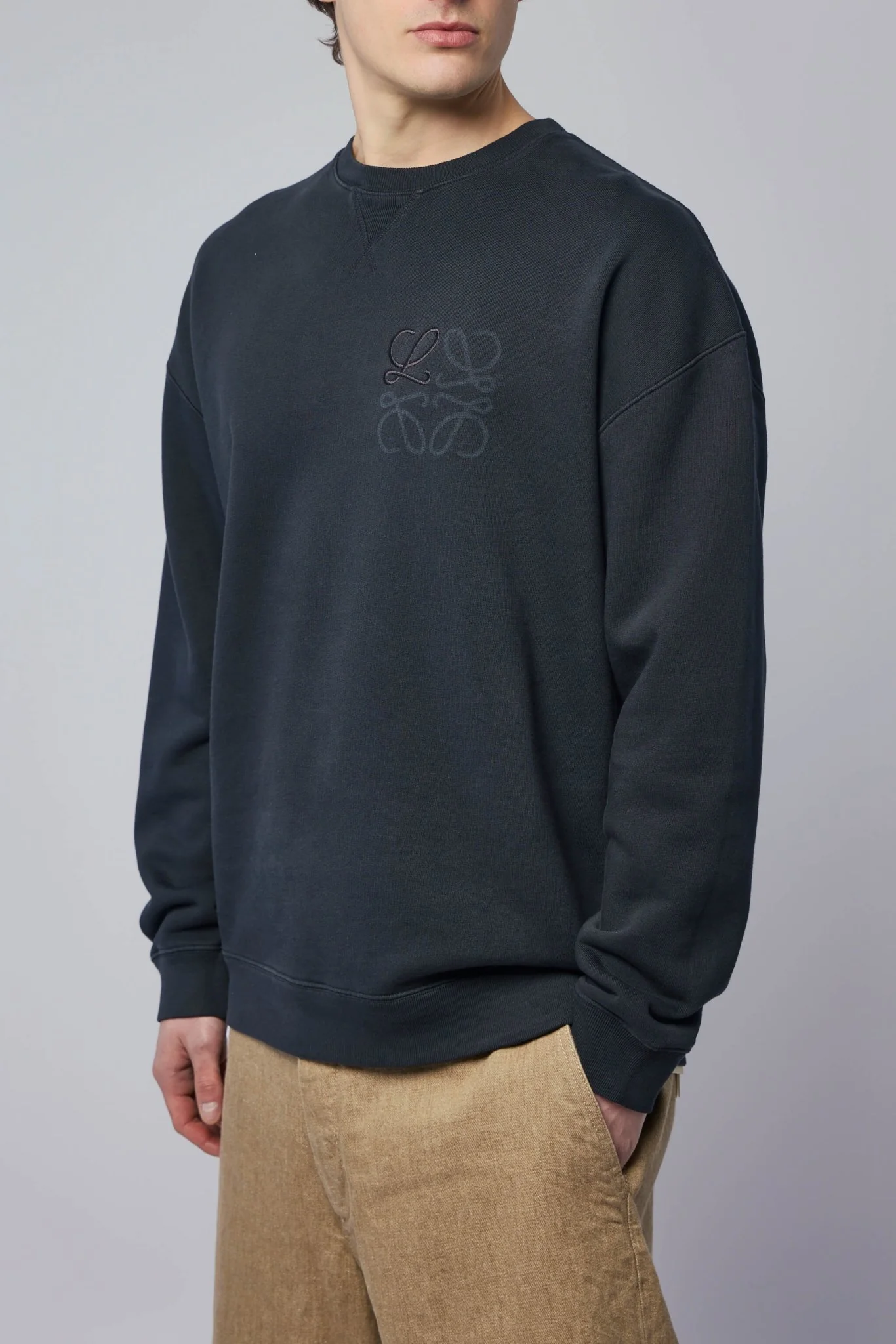 Anagram Sweatshirt in Cotton - Image 3