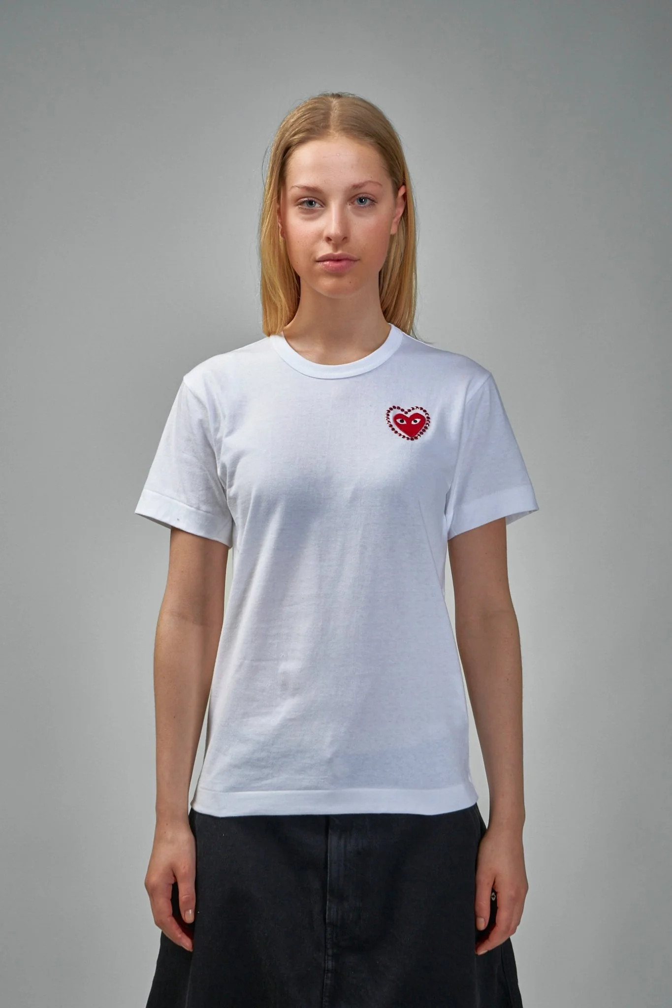 Cotton Jersey T-shirt with Emblem X Metalstone - Image 5