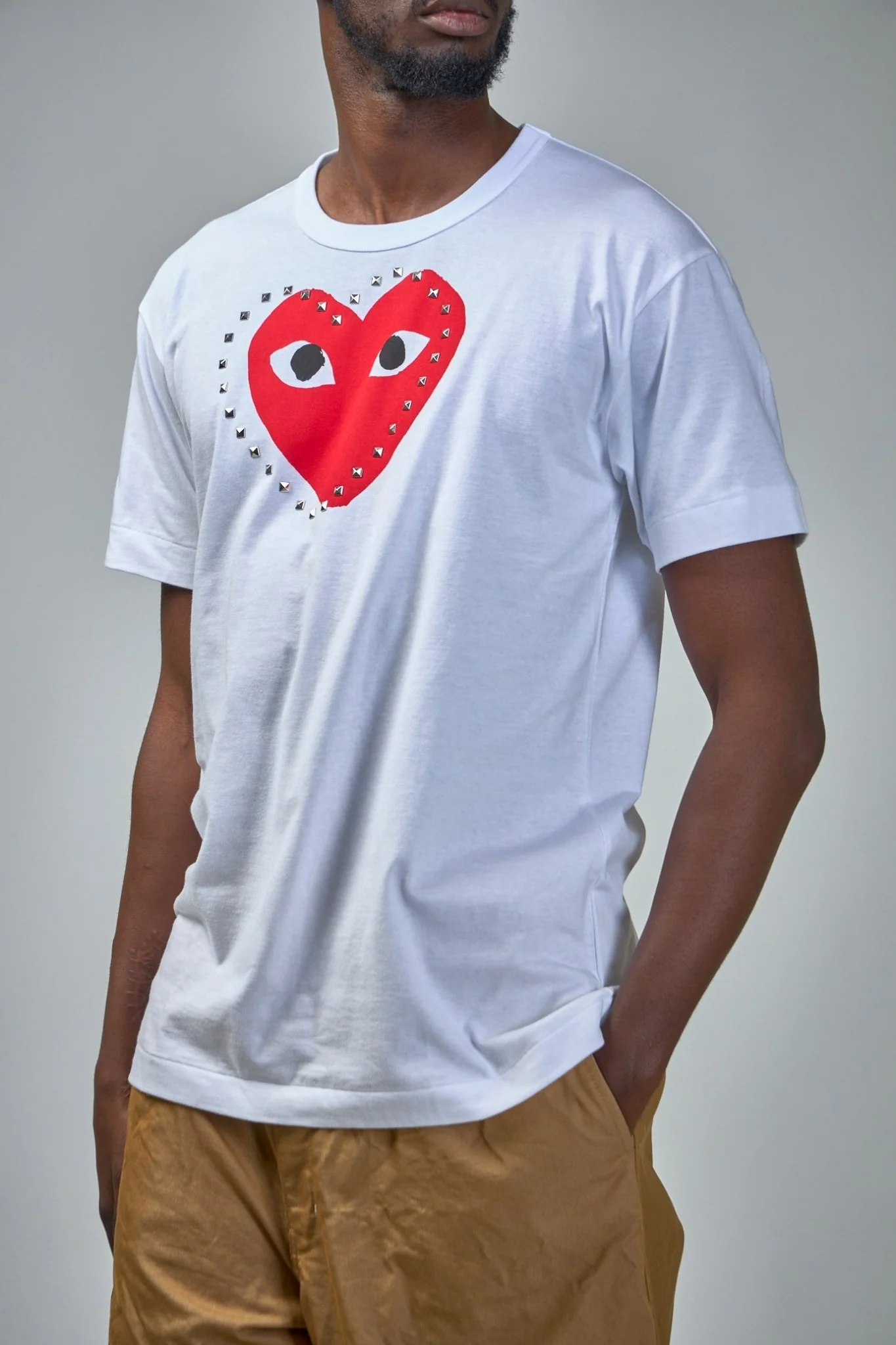 T-Shirt Logo Stud Stud Print - Image 4
