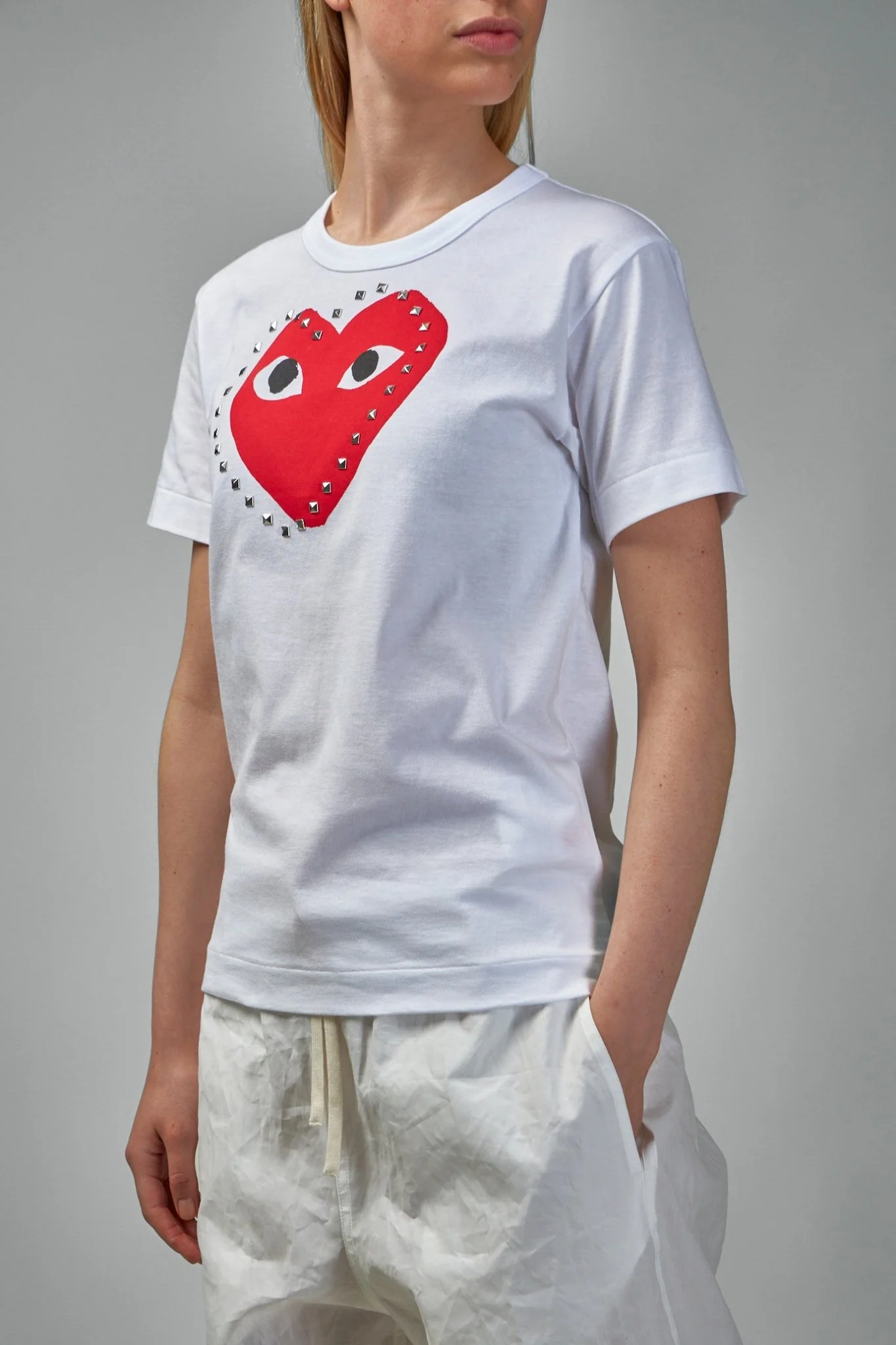 T-Shirt Logo Stud Stud Print - Image 8
